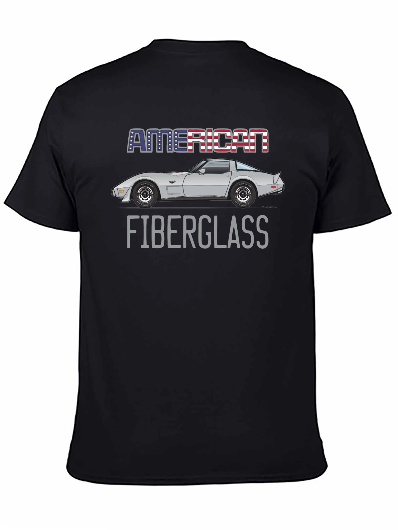 American Fiberglass Car Graphic T-Shirt