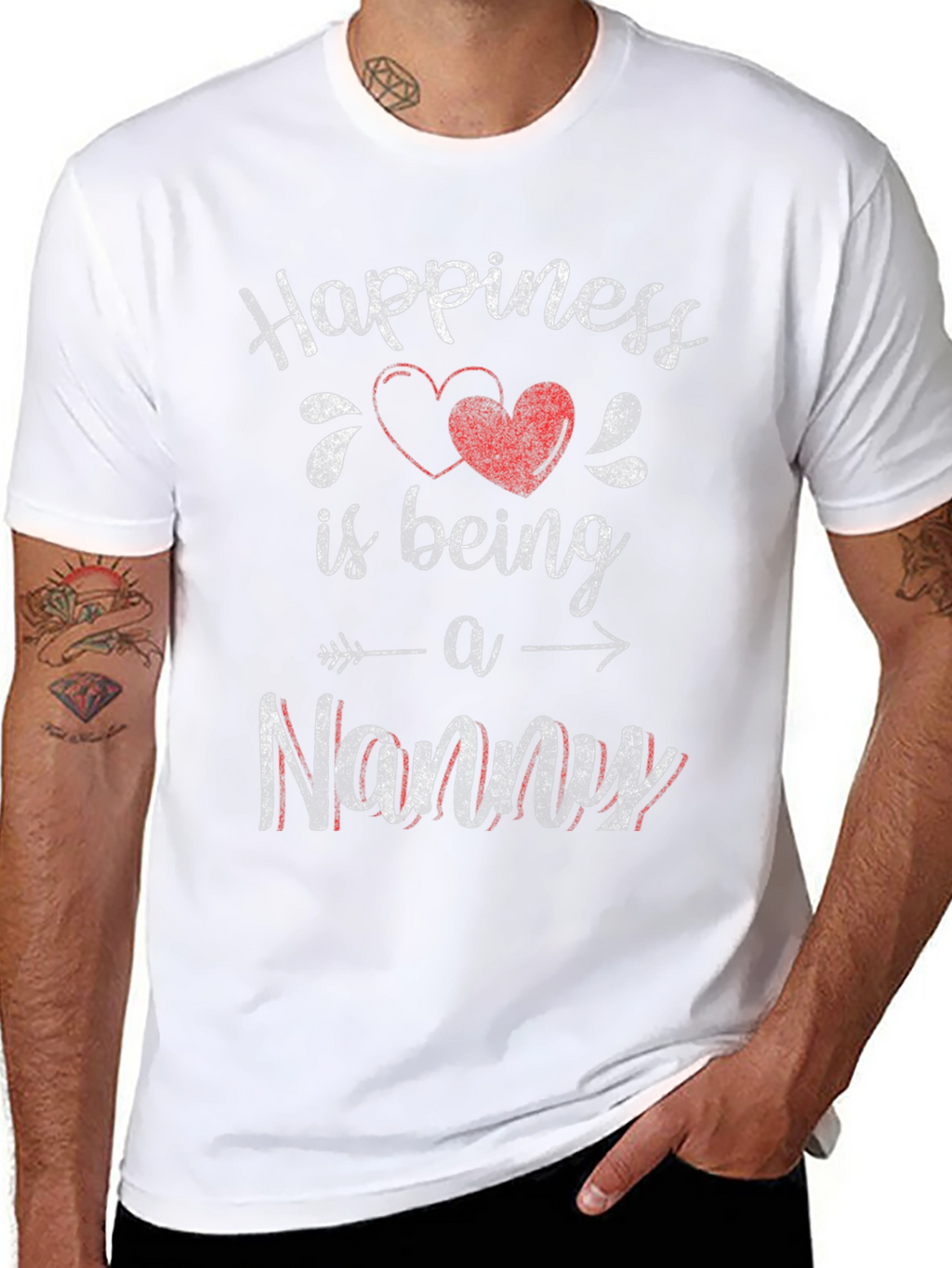 Happiness is Being a Nanny T-Shirt