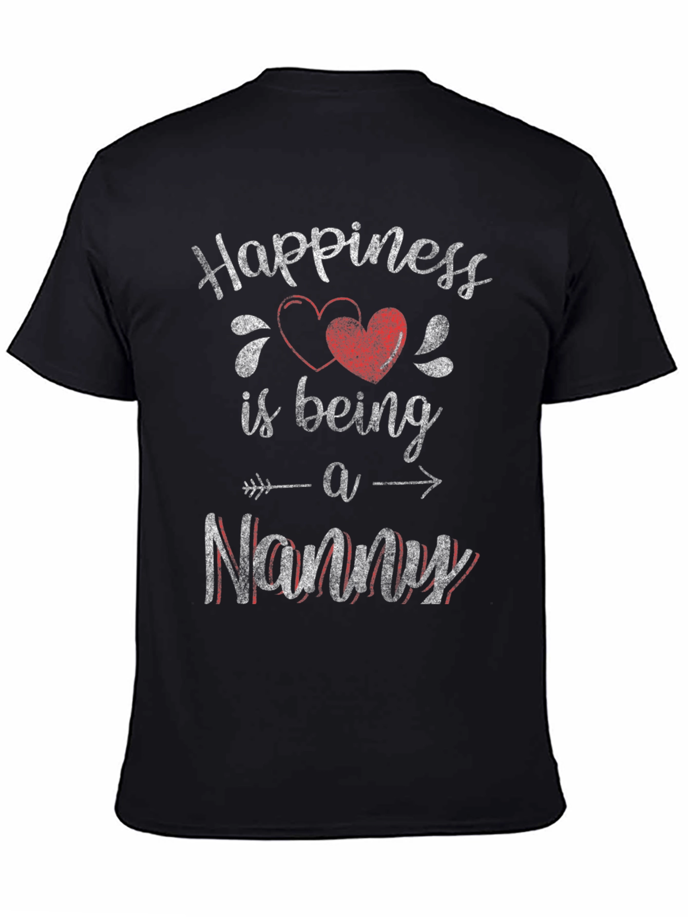 Happiness is Being a Nanny T-Shirt