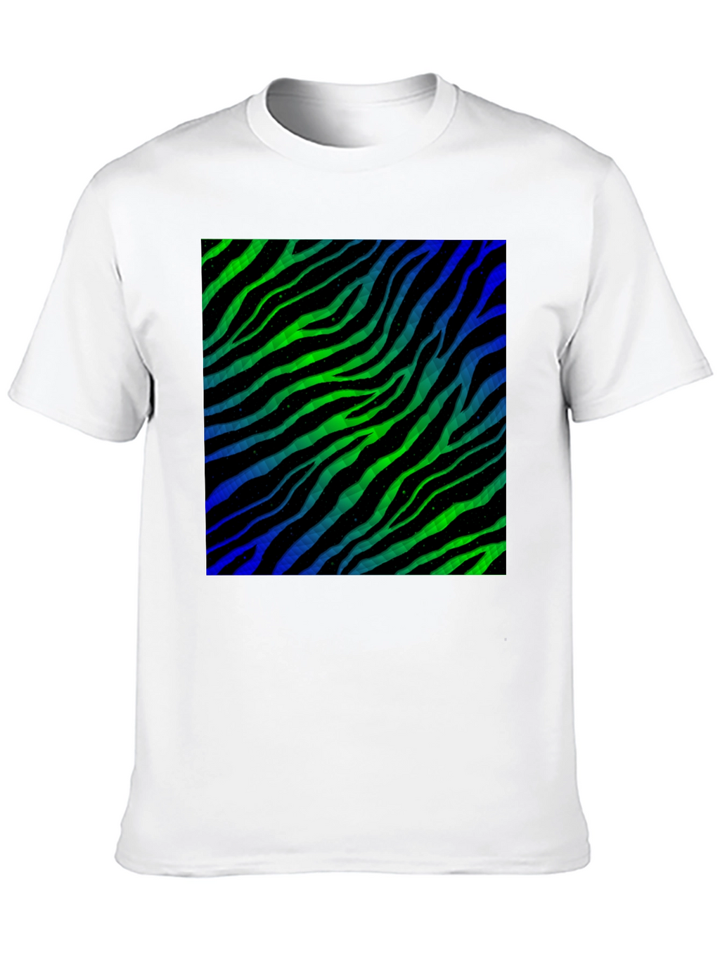 Zebra Stripe Pattern T-Shirt