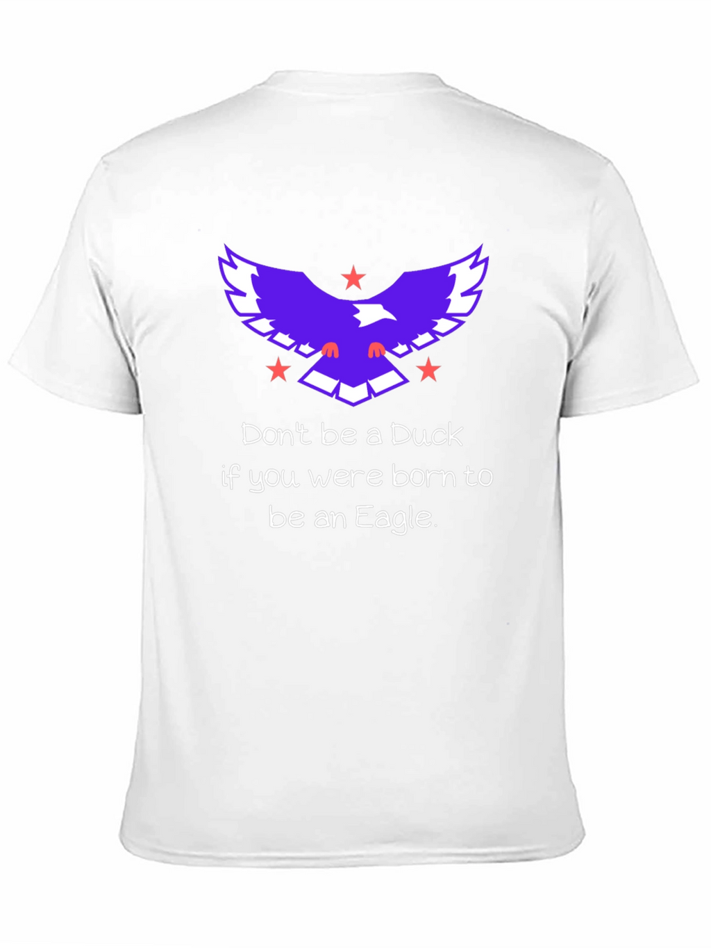 Eagle Motivational Graphic T-Shirt