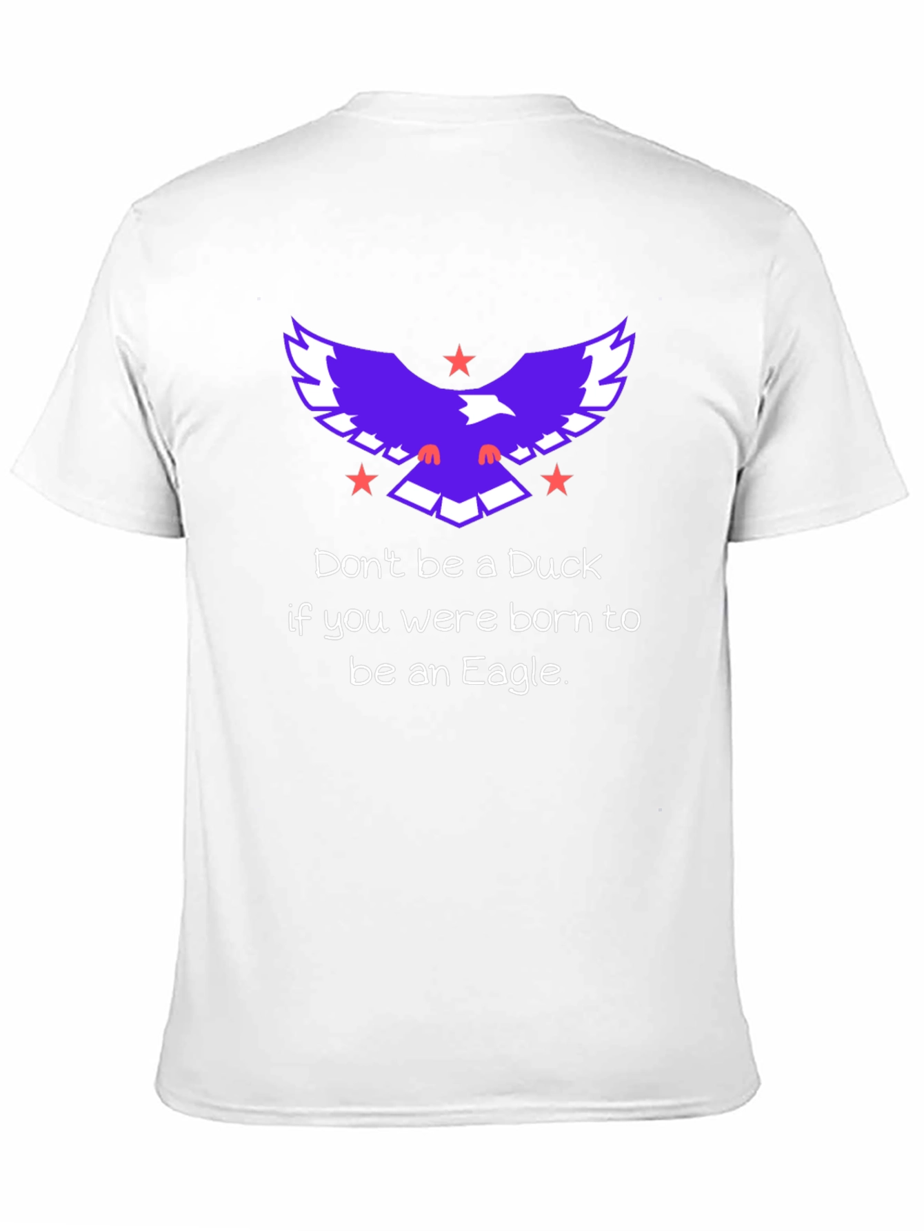 Eagle Motivational Graphic T-Shirt