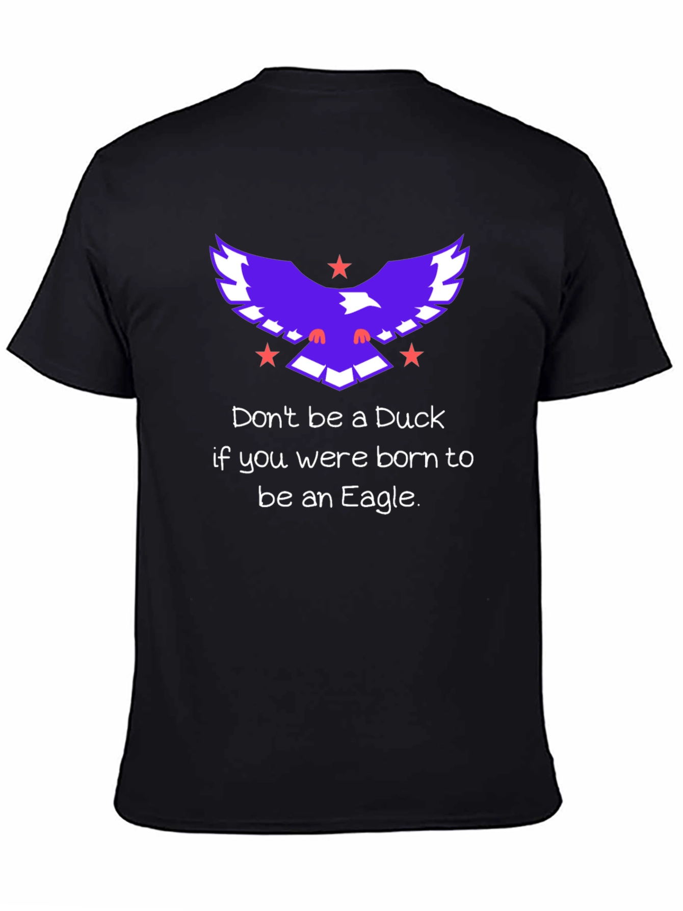 Eagle Motivational Graphic T-Shirt