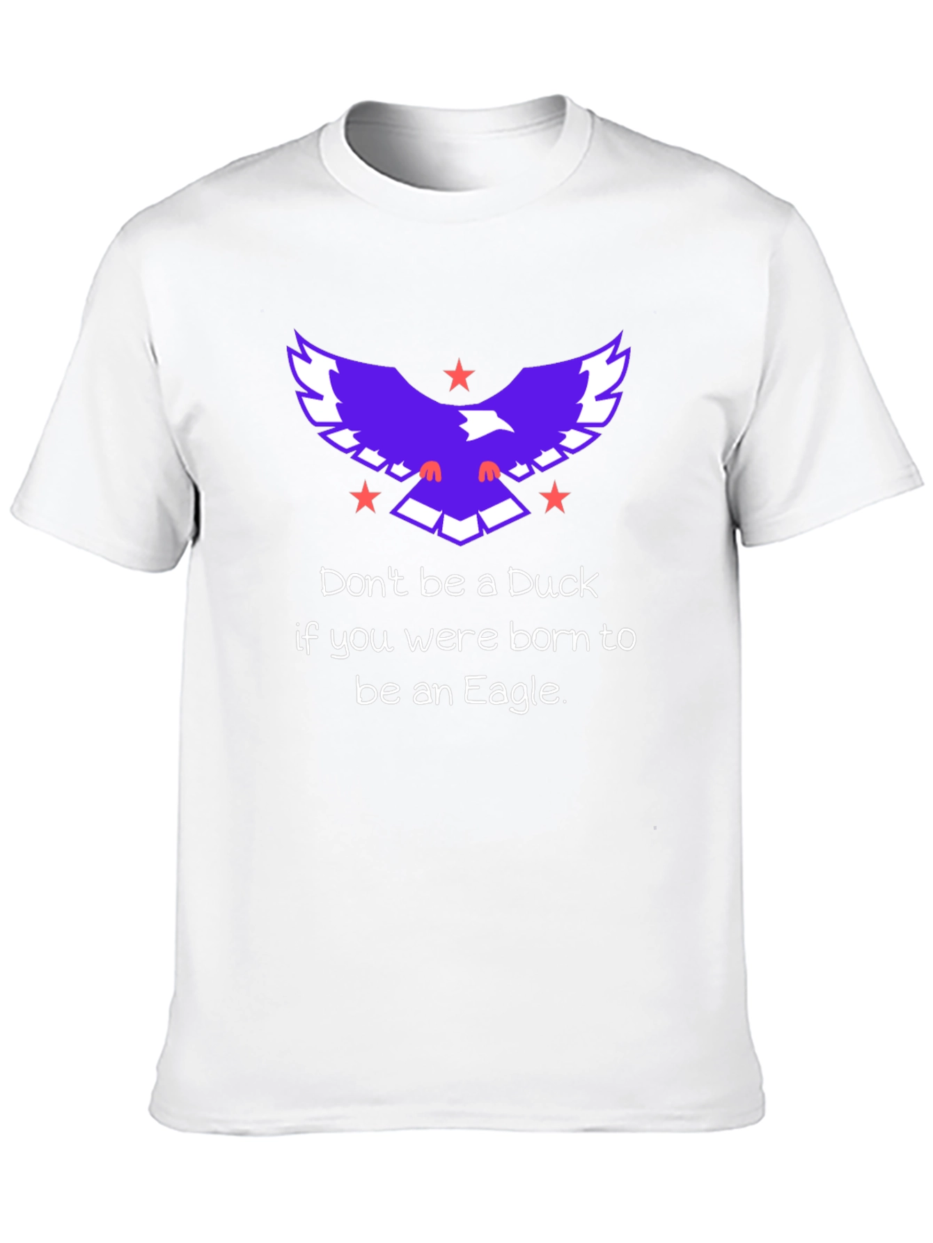 Eagle Motivational Graphic T-Shirt