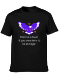 Eagle Motivational Graphic T-Shirt
