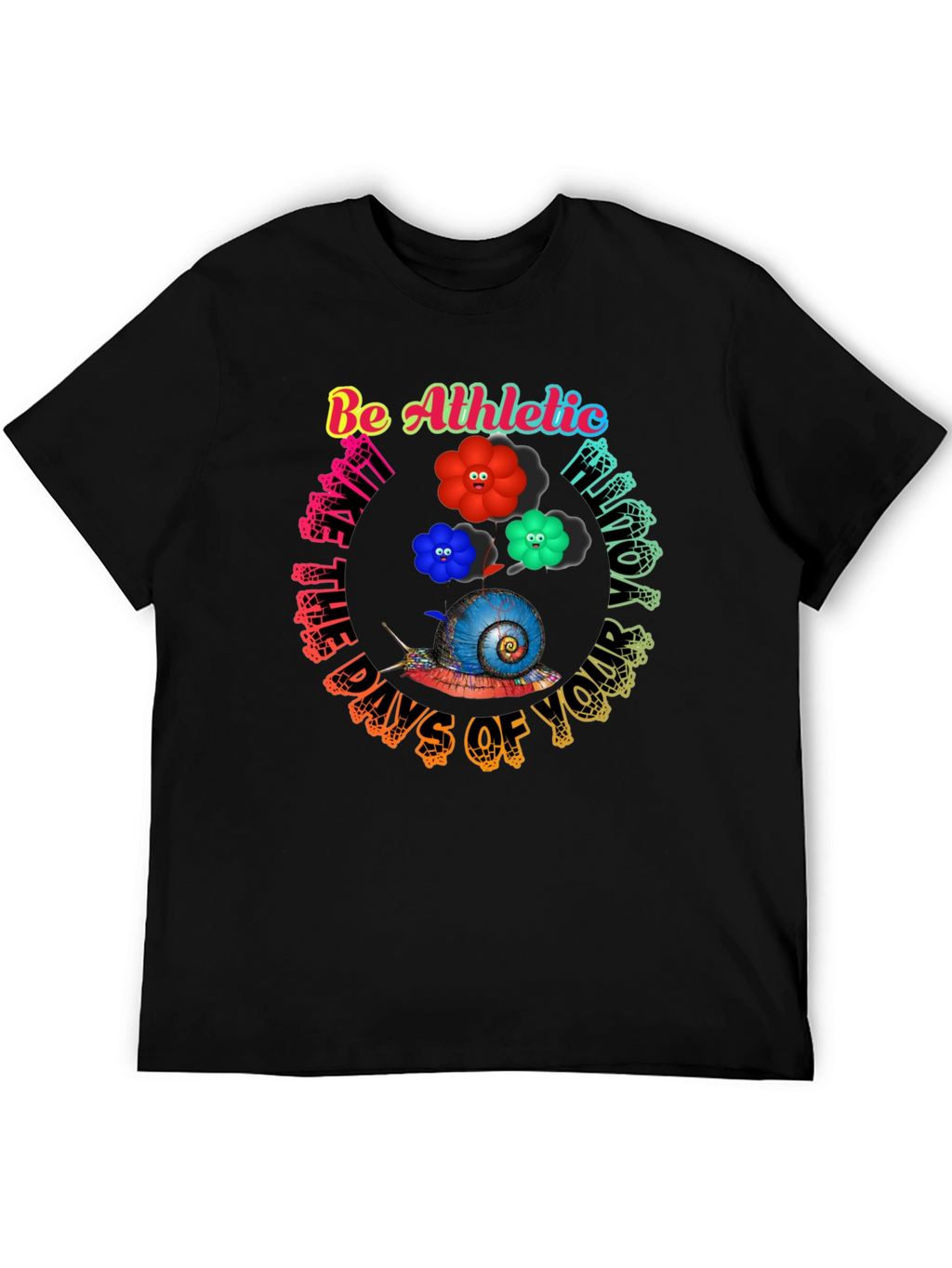 Be Athletic Snail Graphic Tee