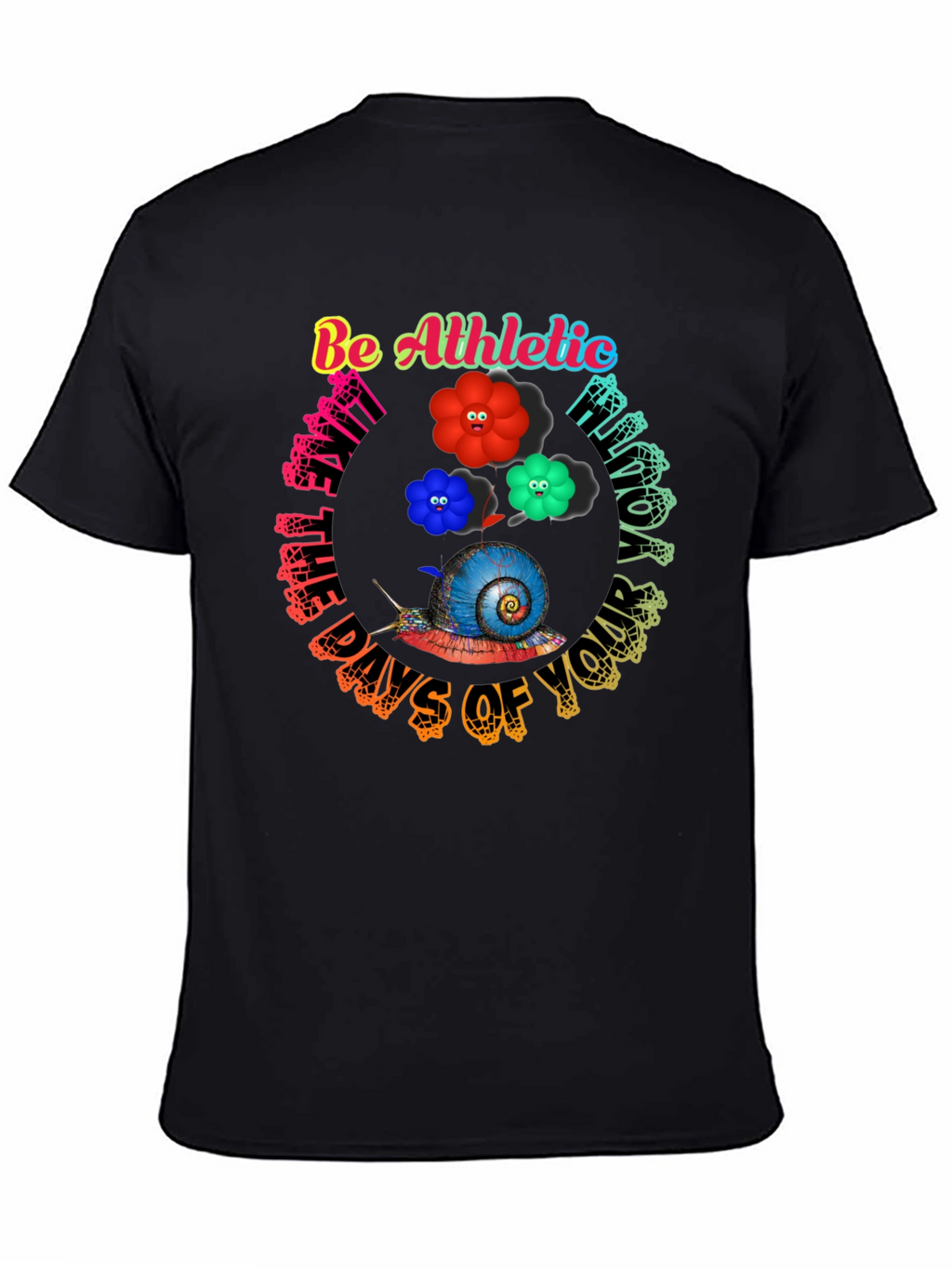 Be Athletic Snail Graphic Tee