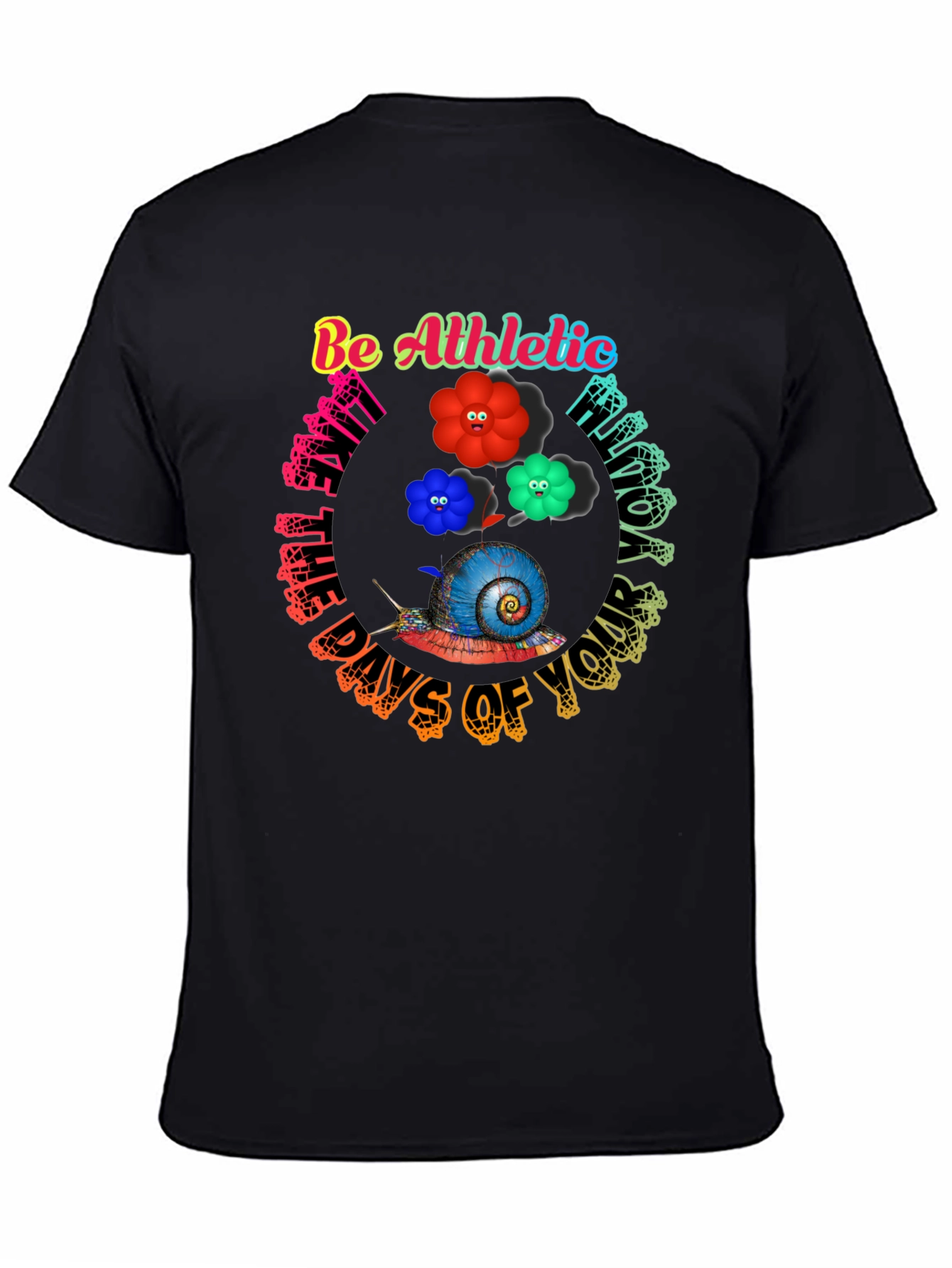 Be Athletic Snail Graphic Tee