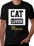 Cat Lover T-Shirt - Meow Edition