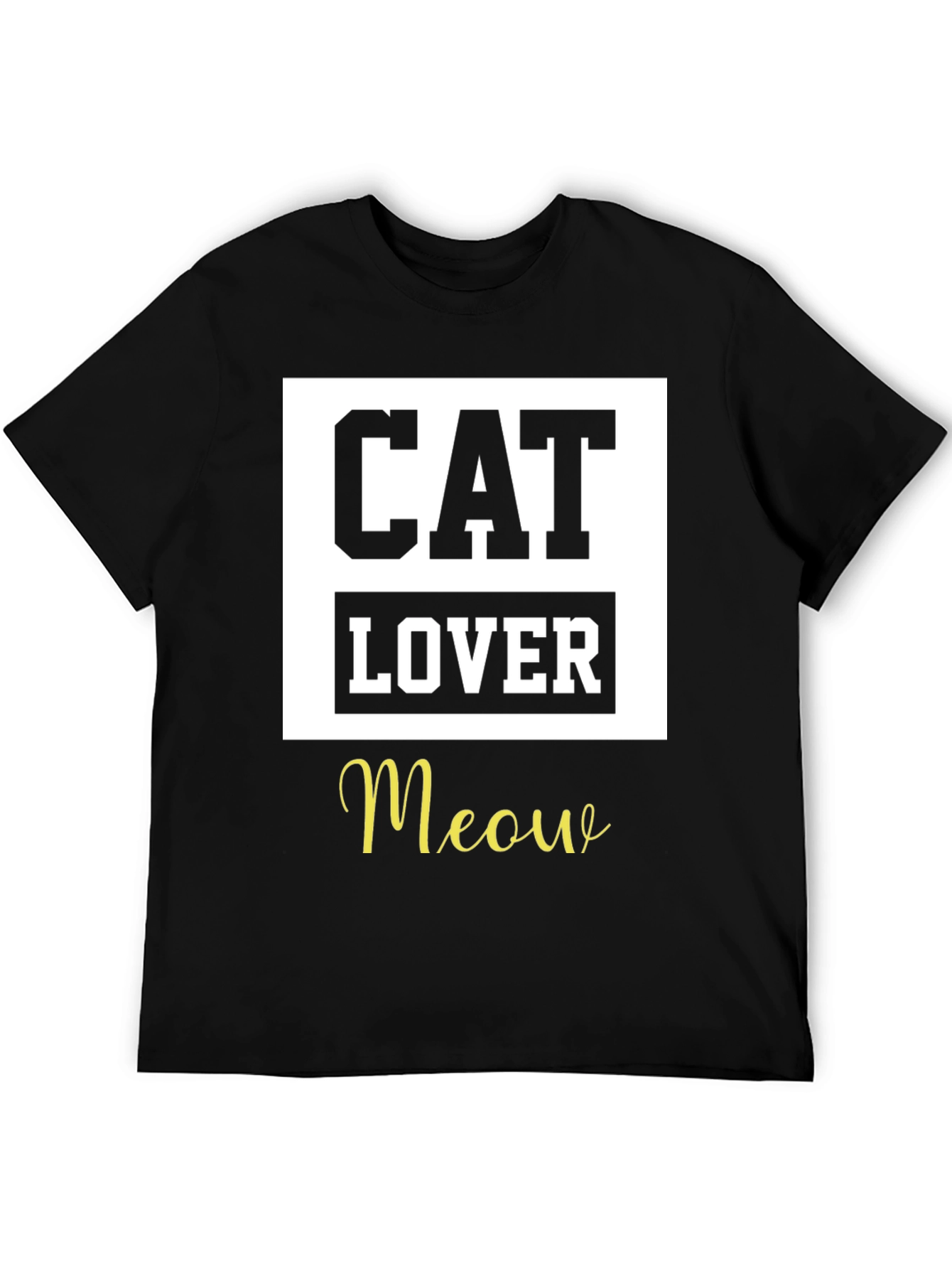 Cat Lover T-Shirt - Meow Edition