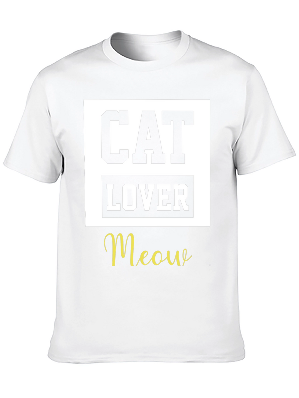 Cat Lover T-Shirt - Meow Edition