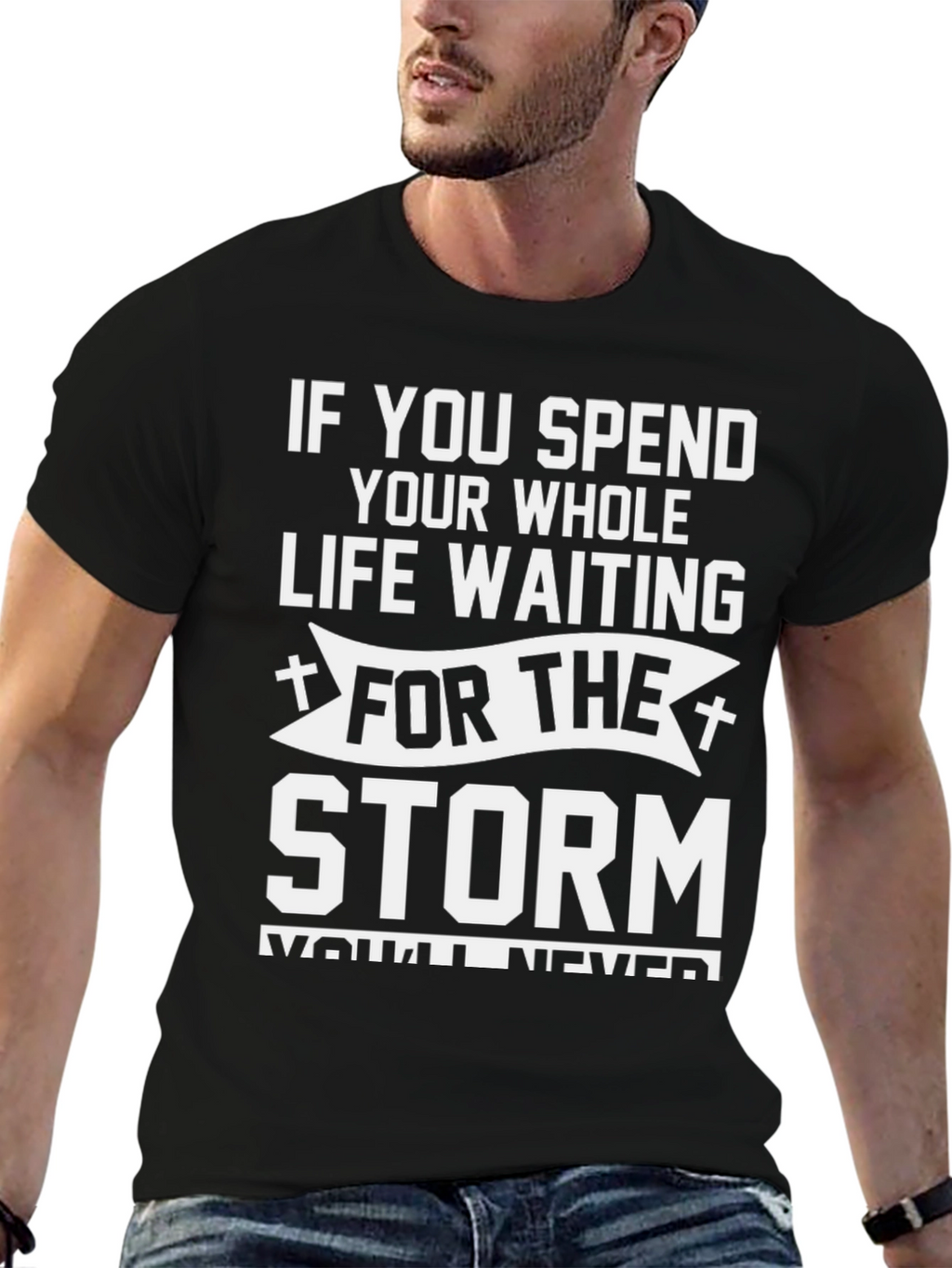 Waiting for the Storm Graphic Tee