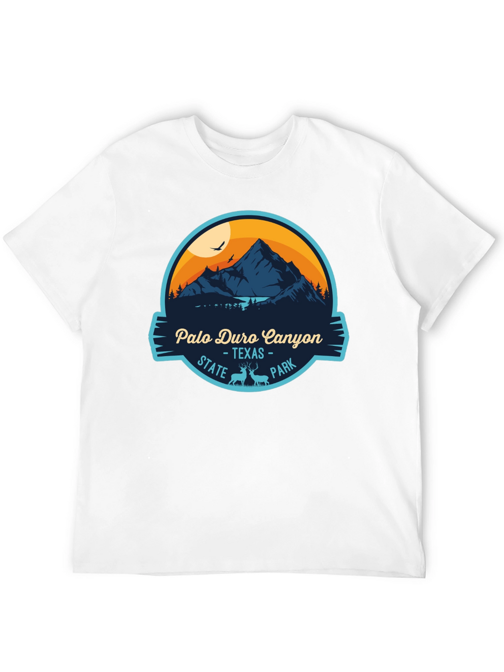 Palo Duro Canyon Texas State Park Black T-Shirt