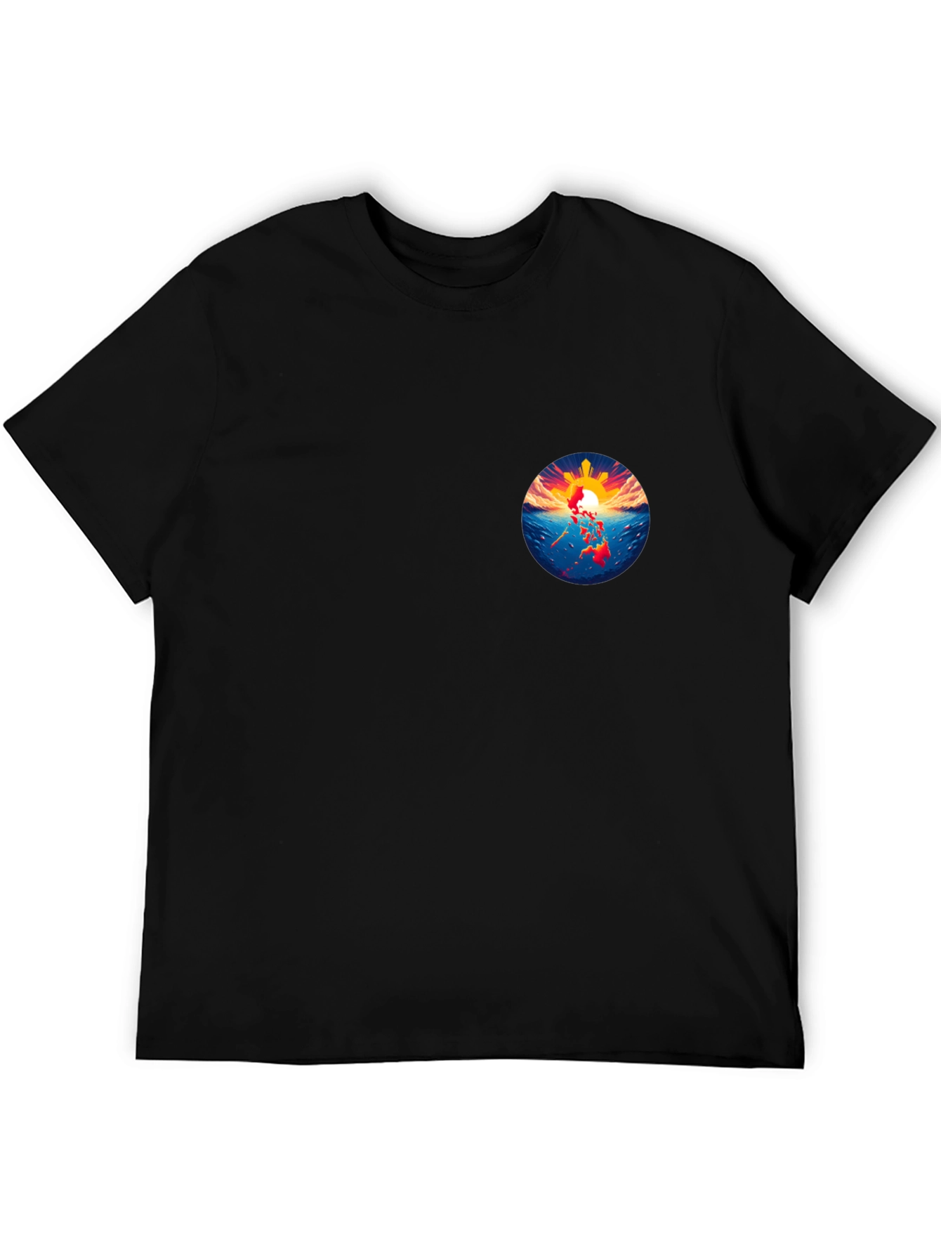 Filipino Pride Graphic Tee - Black