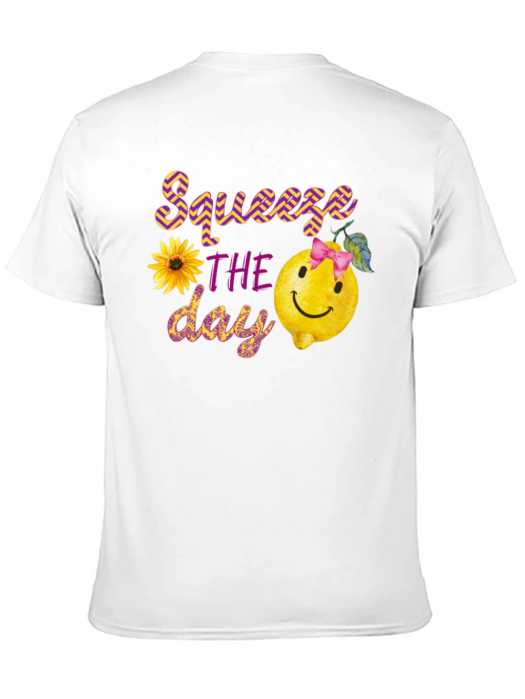Squeeze the Day Black Graphic Tee