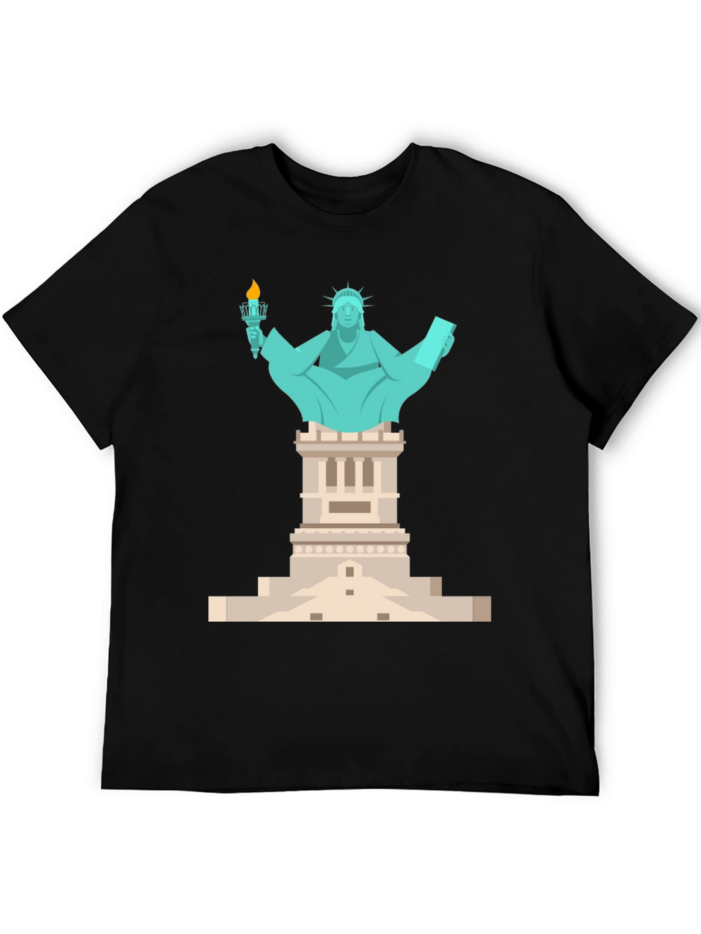 Statue of Liberty Graphic Tee - Patriotic T-Shirt