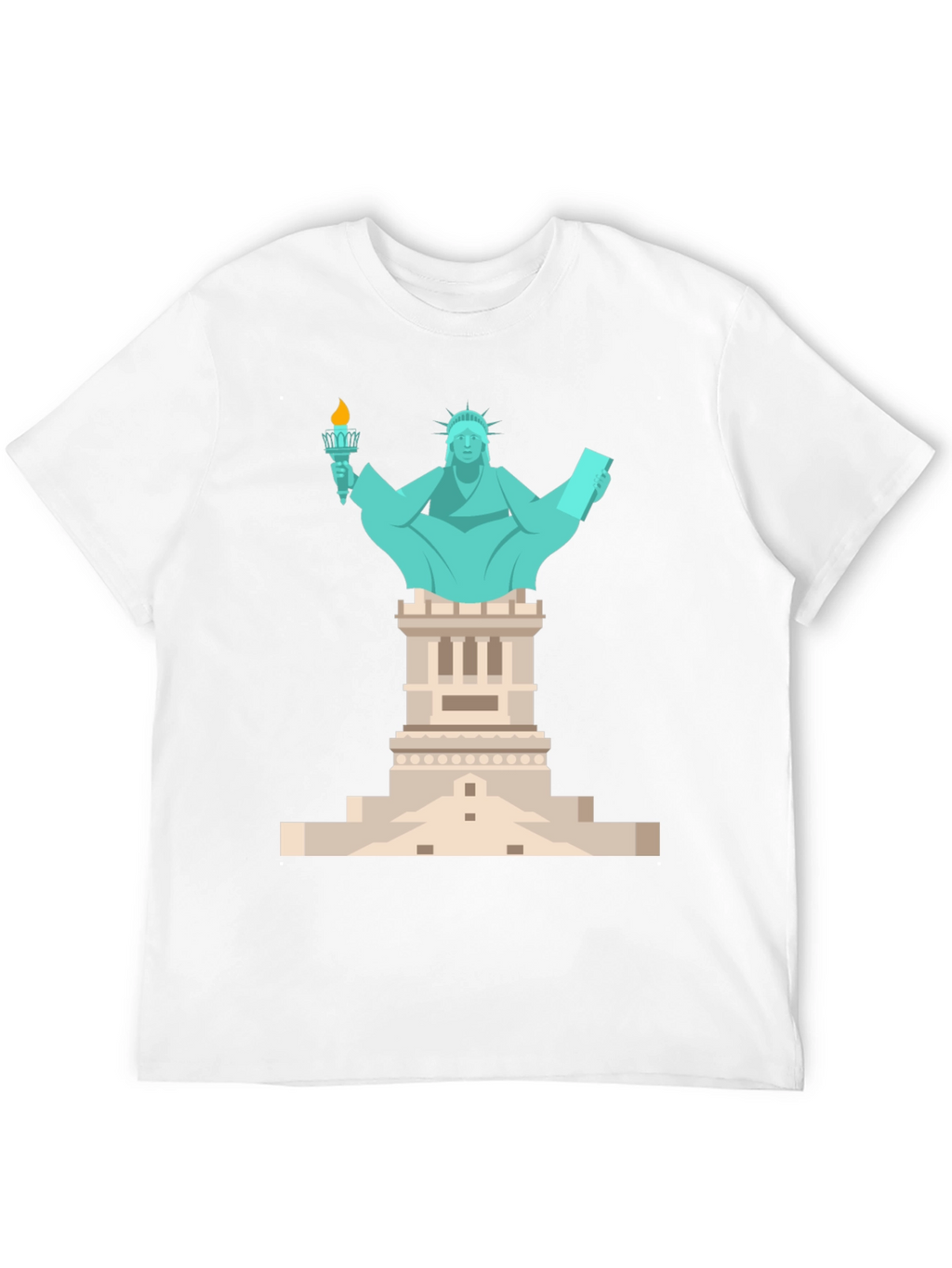Statue of Liberty Graphic Tee - Patriotic T-Shirt