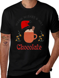 Warm Wishes & Hot Chocolate Graphic Tee