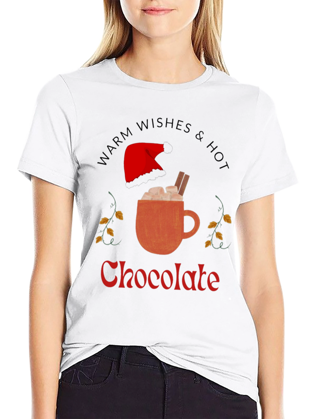 Warm Wishes & Hot Chocolate Graphic Tee