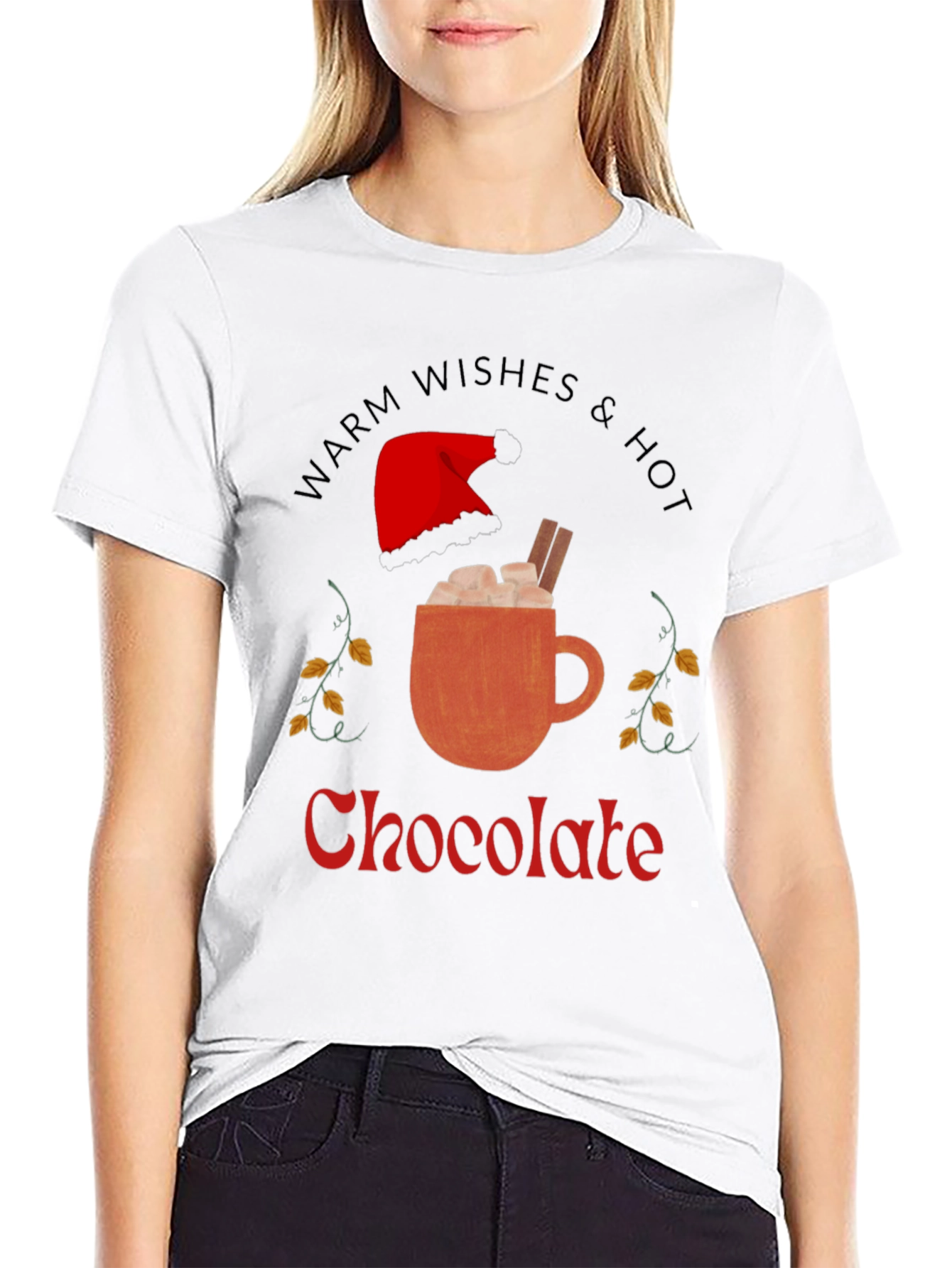 Warm Wishes & Hot Chocolate Graphic Tee