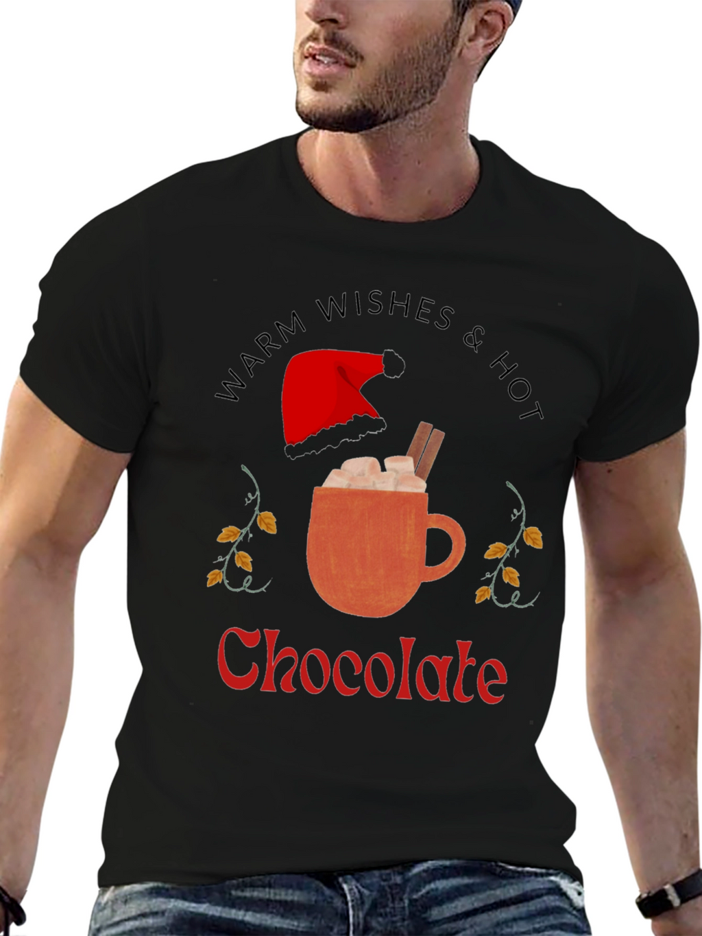 Warm Wishes & Hot Chocolate Graphic Tee