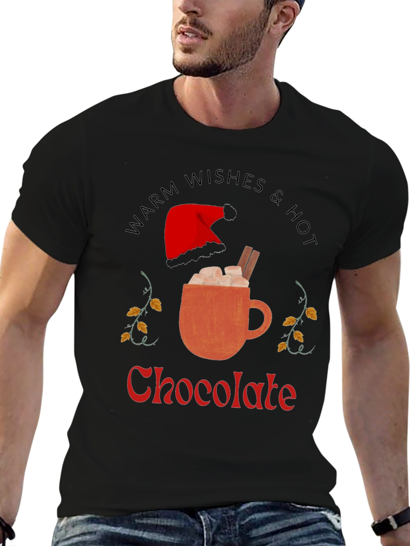Warm Wishes & Hot Chocolate Graphic Tee
