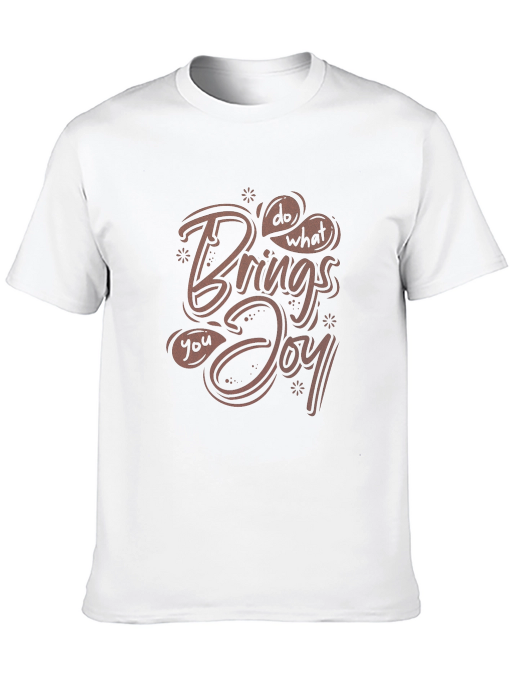 Do What Brings You Joy Graphic Tee - Black