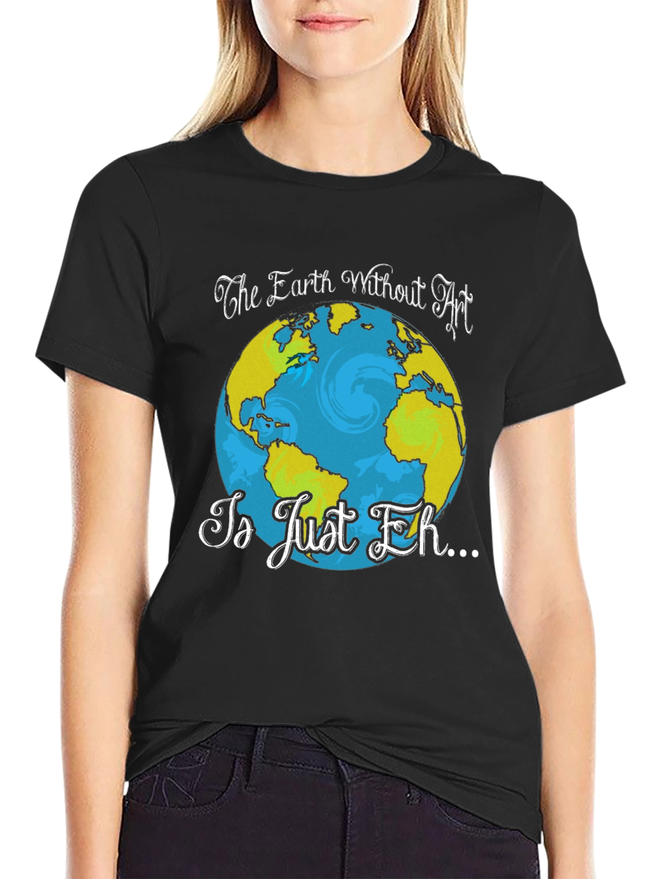 Art Lover T-Shirt - Earth Without Art Graphic Tee