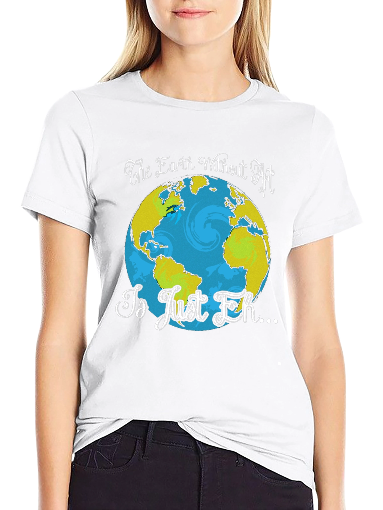 Art Lover T-Shirt - Earth Without Art Graphic Tee