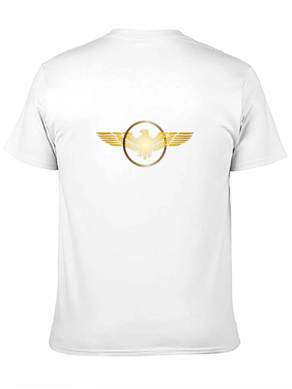 Golden Eagle Emblem Black T-Shirt