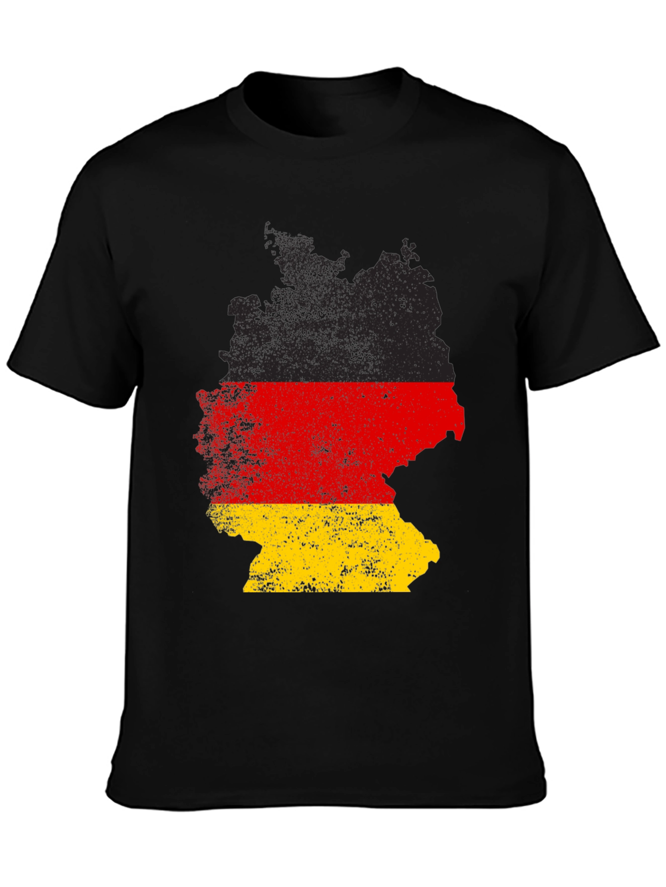 Germany Flag Map T-Shirt - Patriotic Graphic Tee