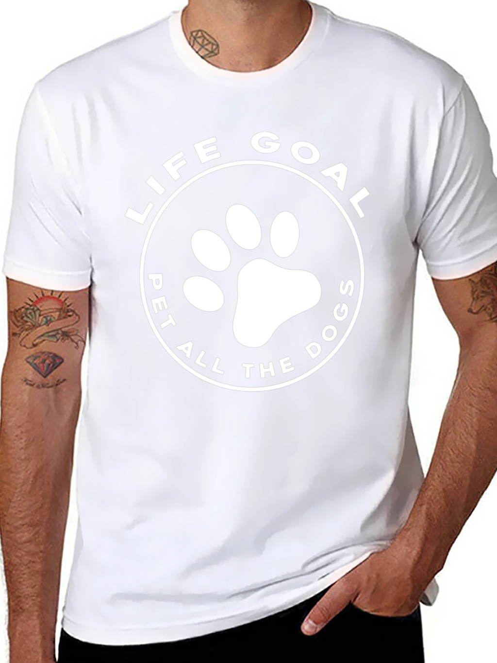 Life Goal Pet All the Dogs Graphic Tee
