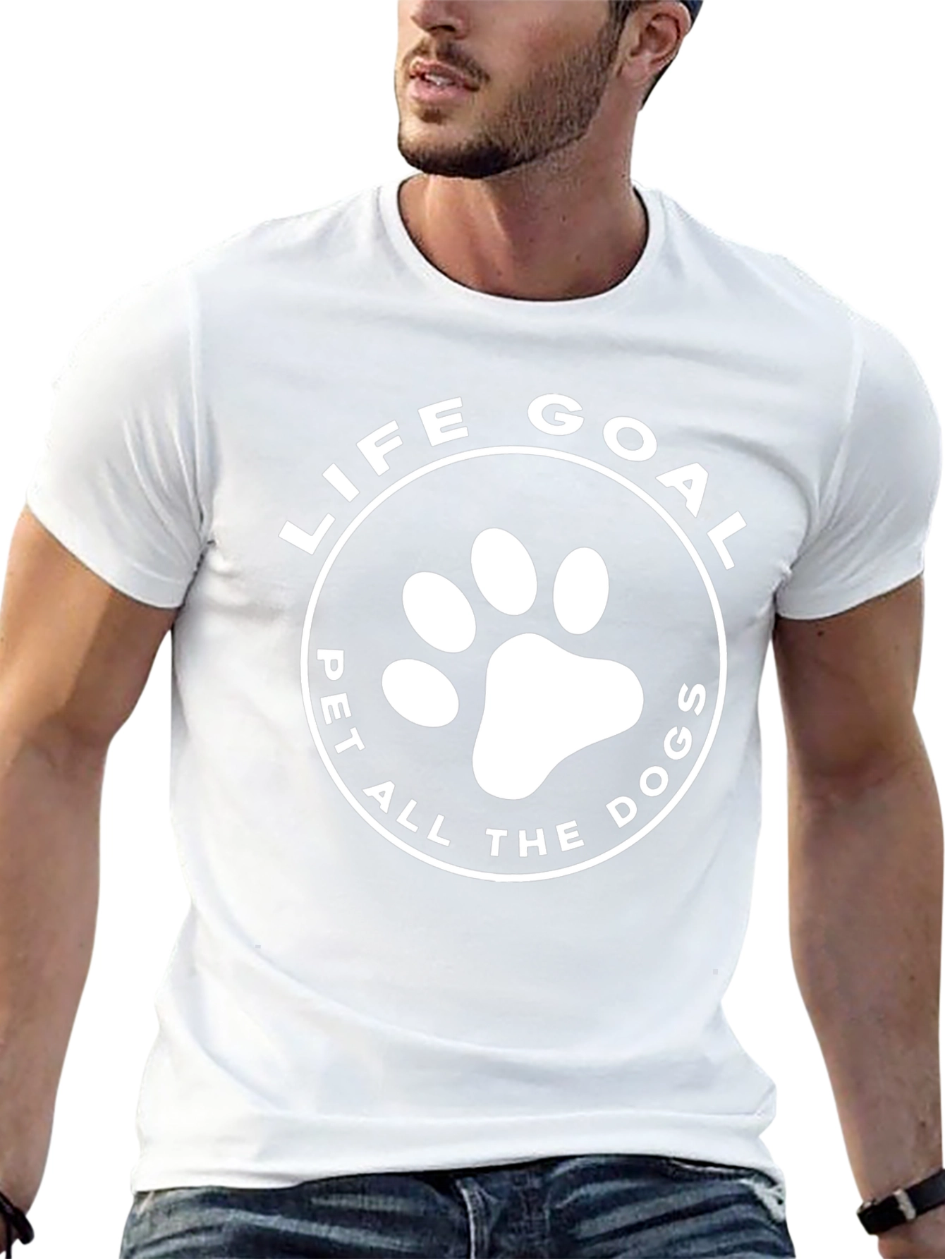 Life Goal Pet All the Dogs Graphic Tee