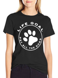 Life Goal Pet All the Dogs Graphic Tee