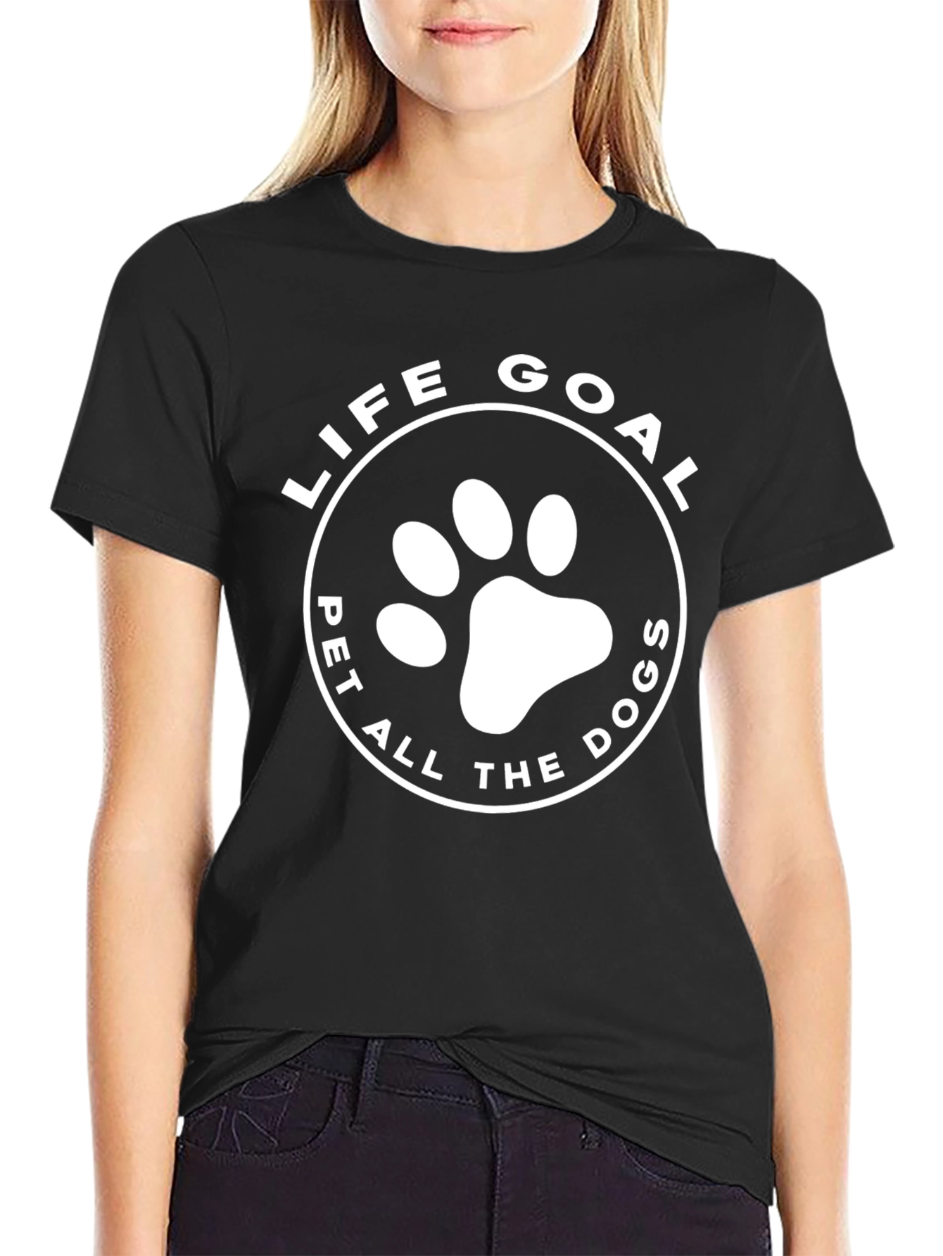 Life Goal Pet All the Dogs Graphic Tee
