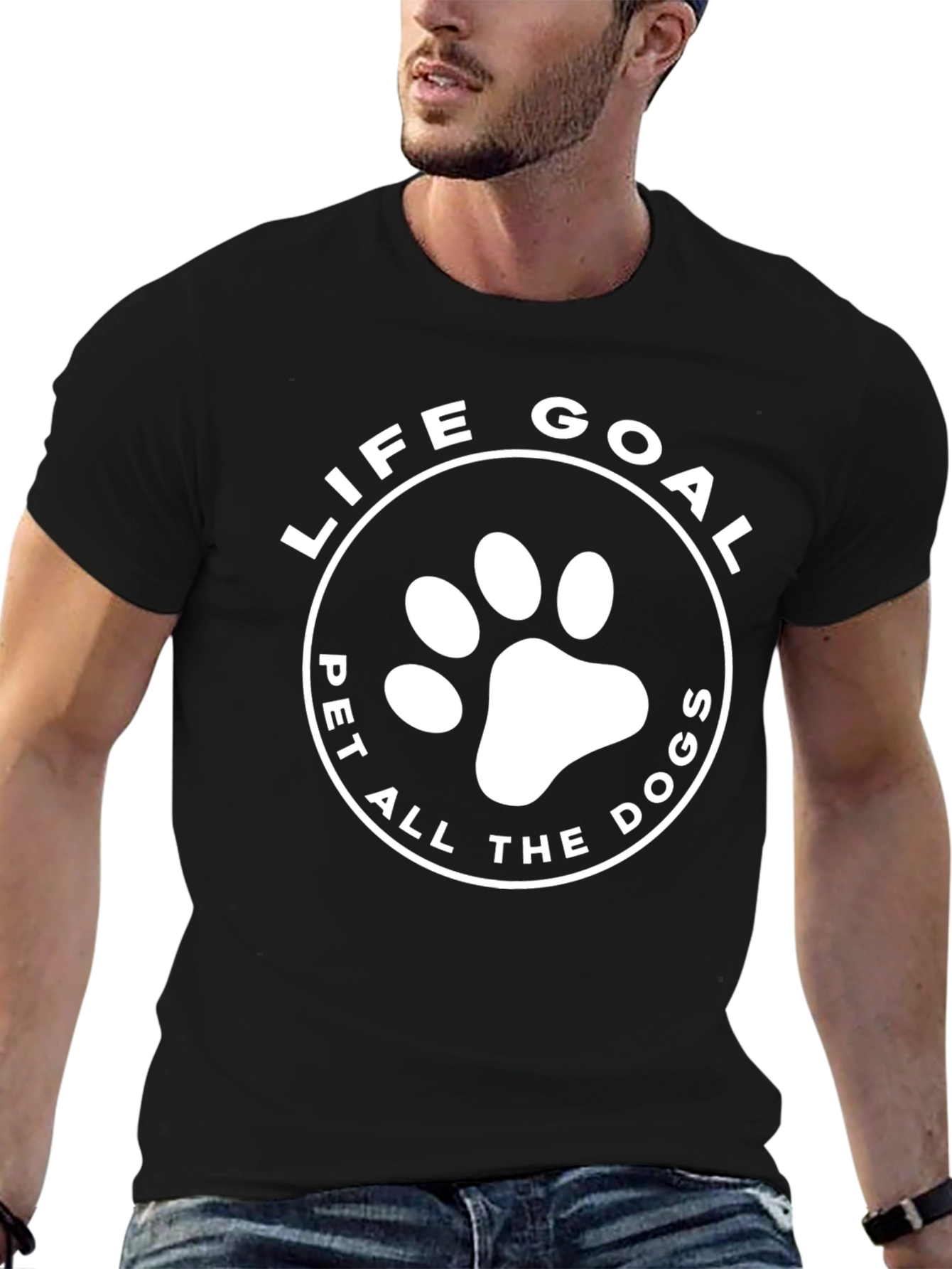 Life Goal Pet All the Dogs Graphic Tee