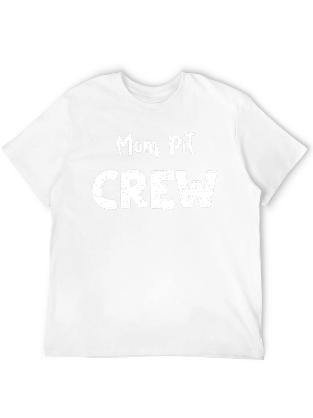 Mom Pit Crew Graphic Tee - Black
