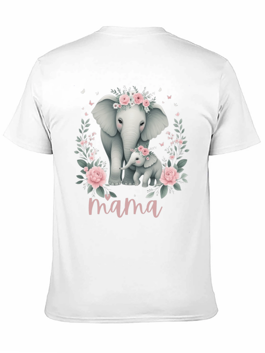 Mama Elephant Floral Tee