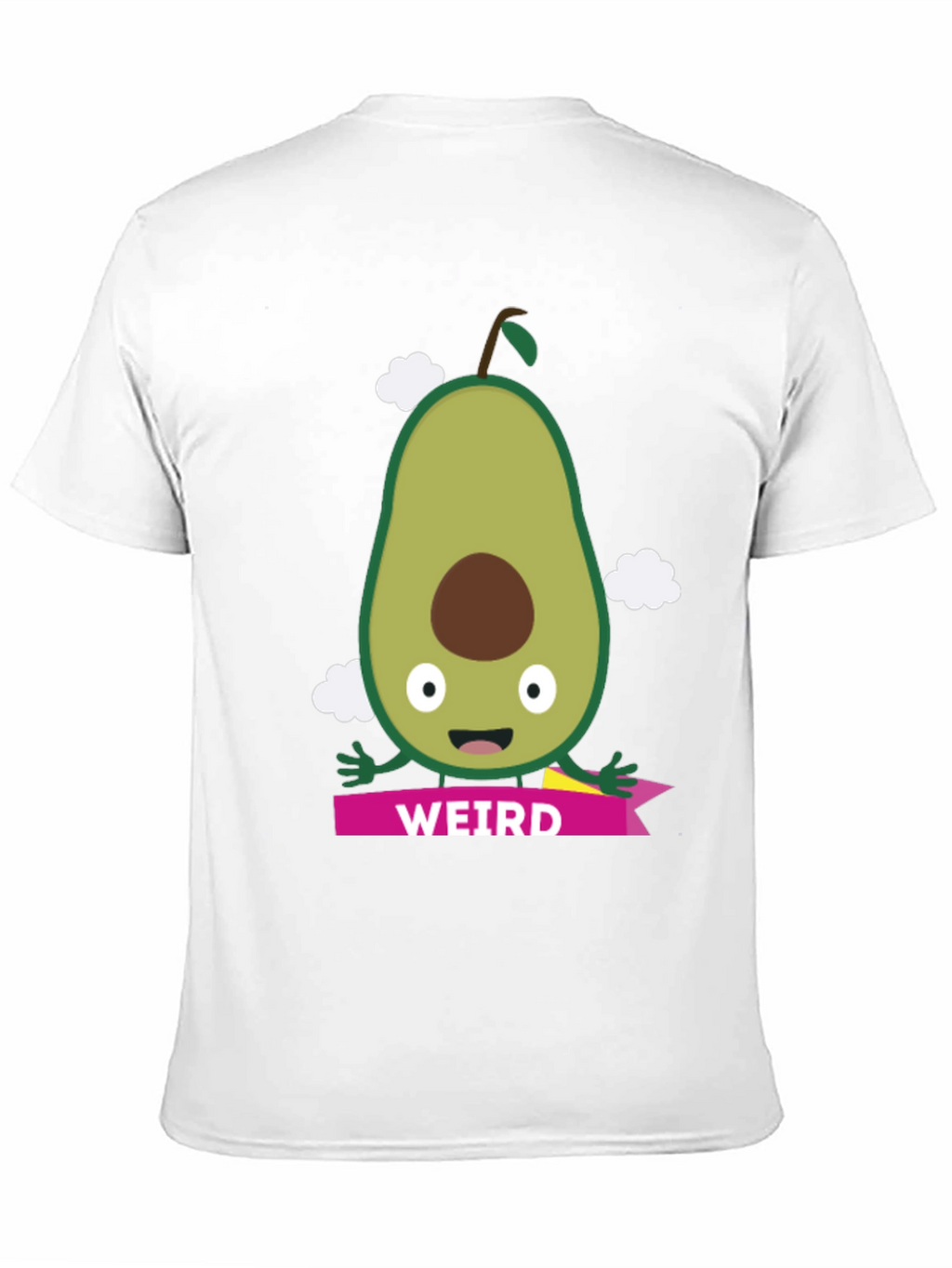 Weird Avocado Graphic Tee - Unisex Black T-Shirt