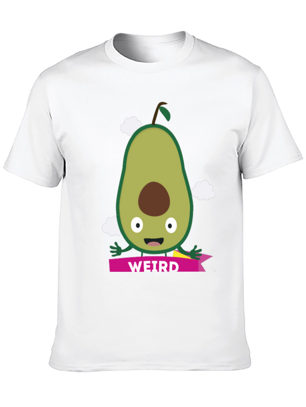 Weird Avocado Graphic Tee - Unisex Black T-Shirt