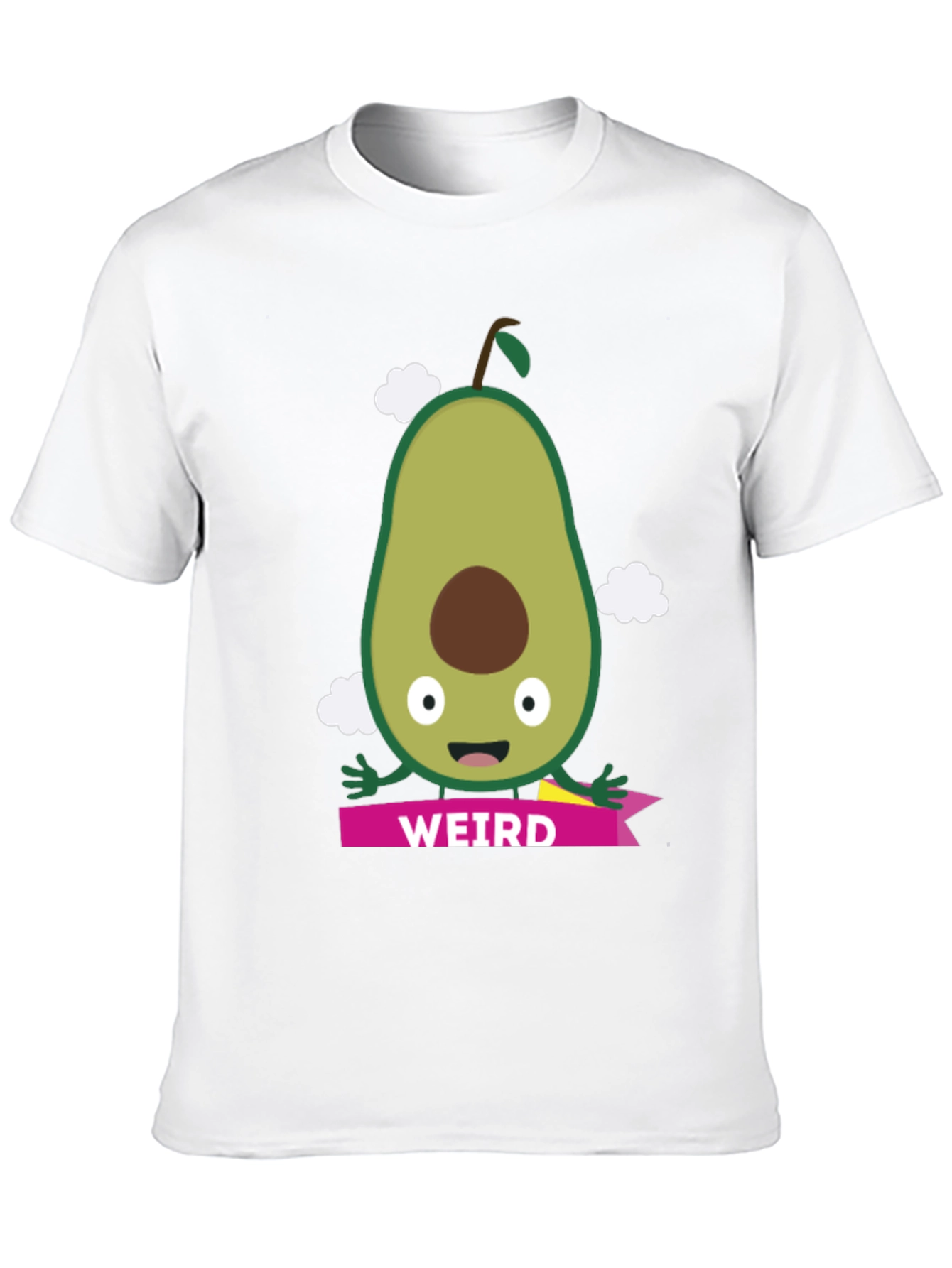 Weird Avocado Graphic Tee - Unisex Black T-Shirt