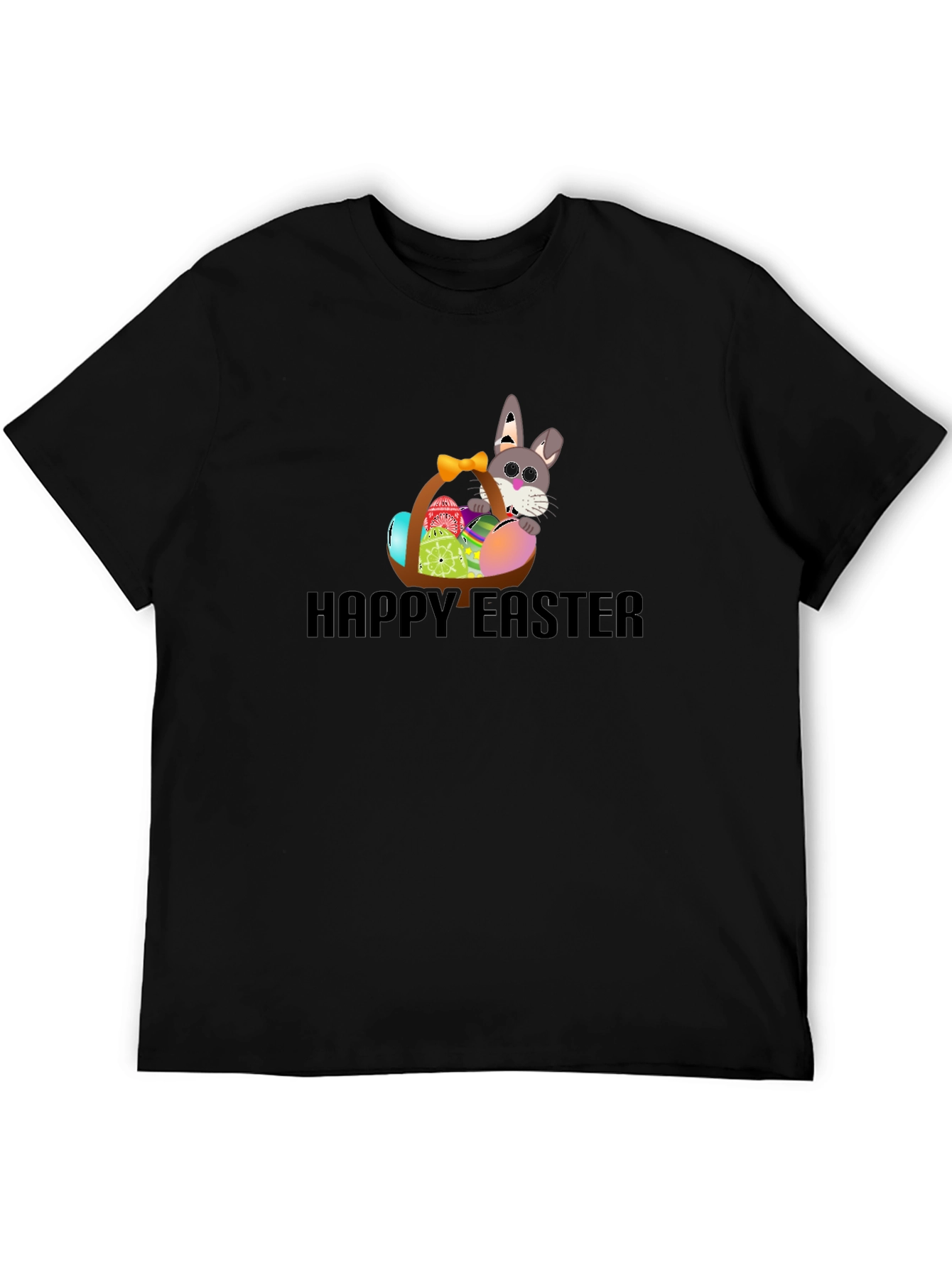 Happy Easter Bunny Basket T-Shirt