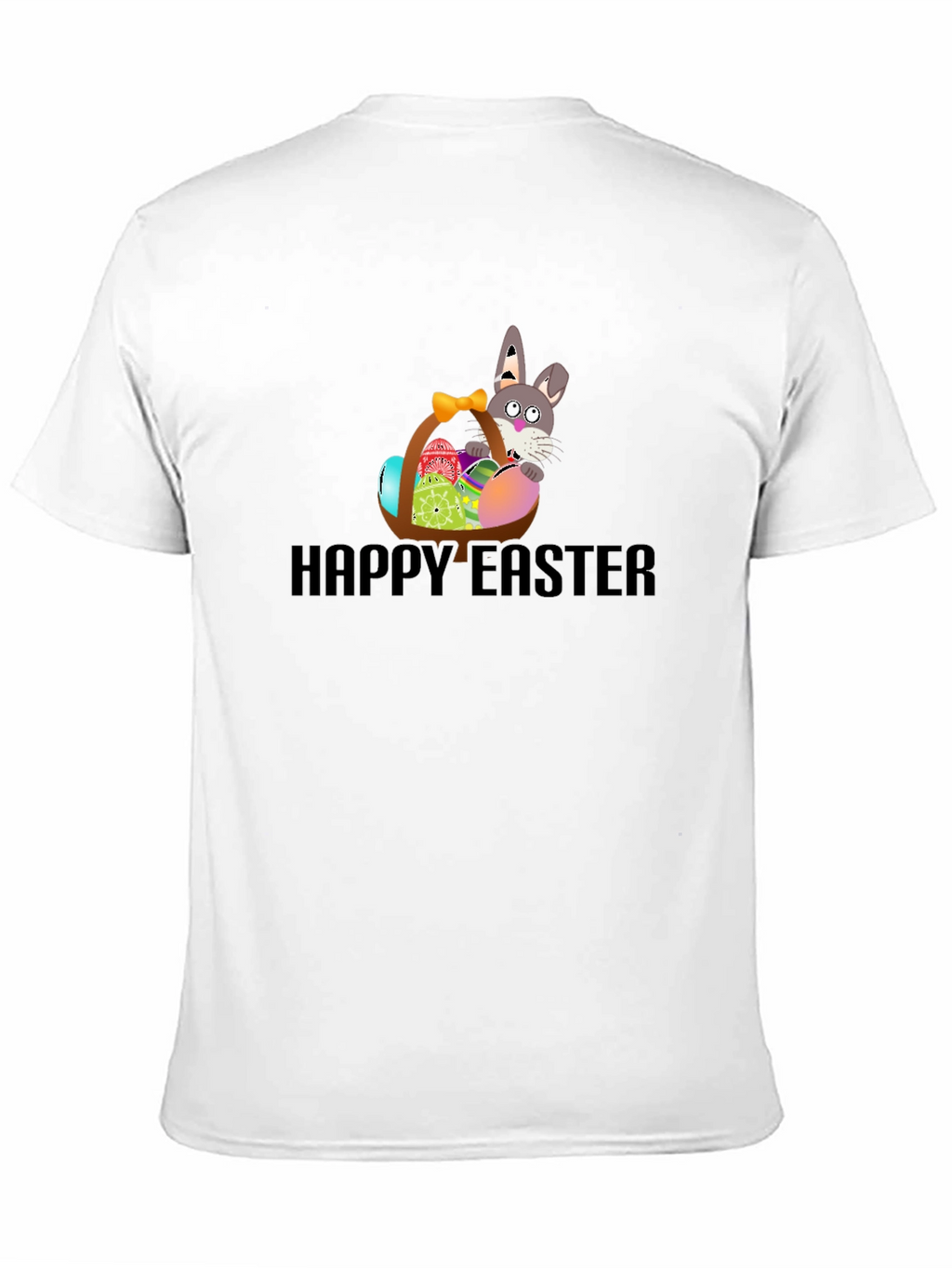 Happy Easter Bunny Basket T-Shirt