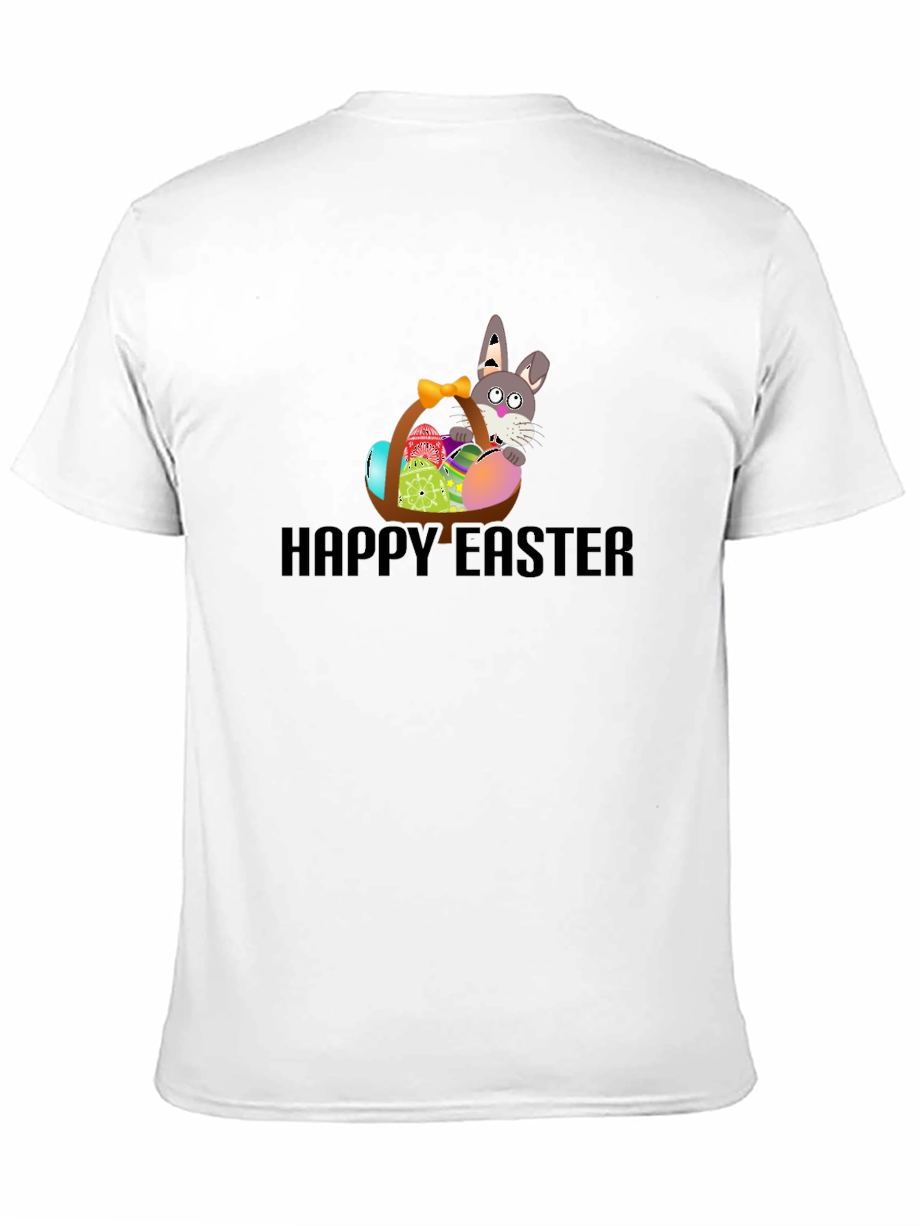 Happy Easter Bunny Basket T-Shirt