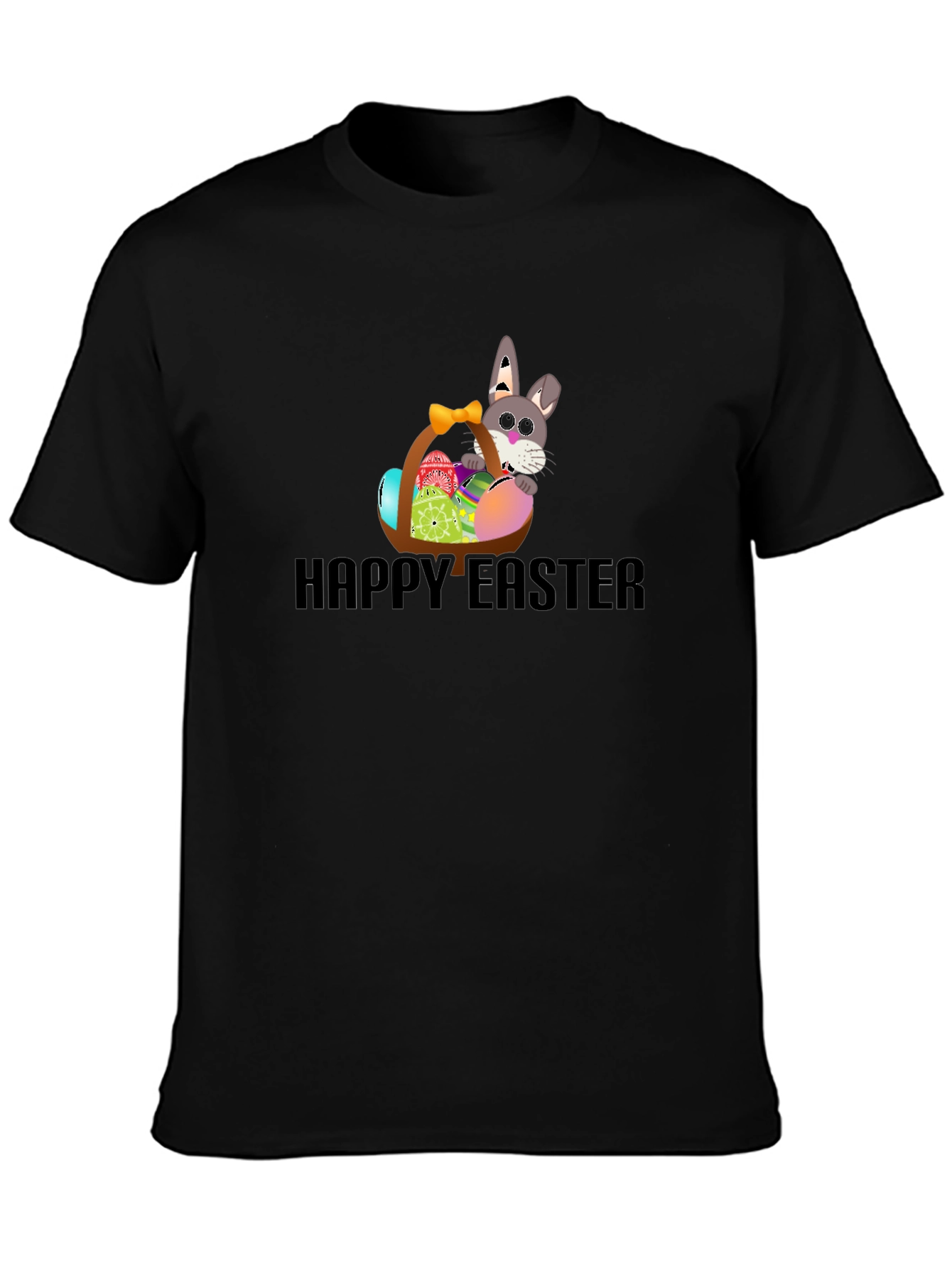 Happy Easter Bunny Basket T-Shirt