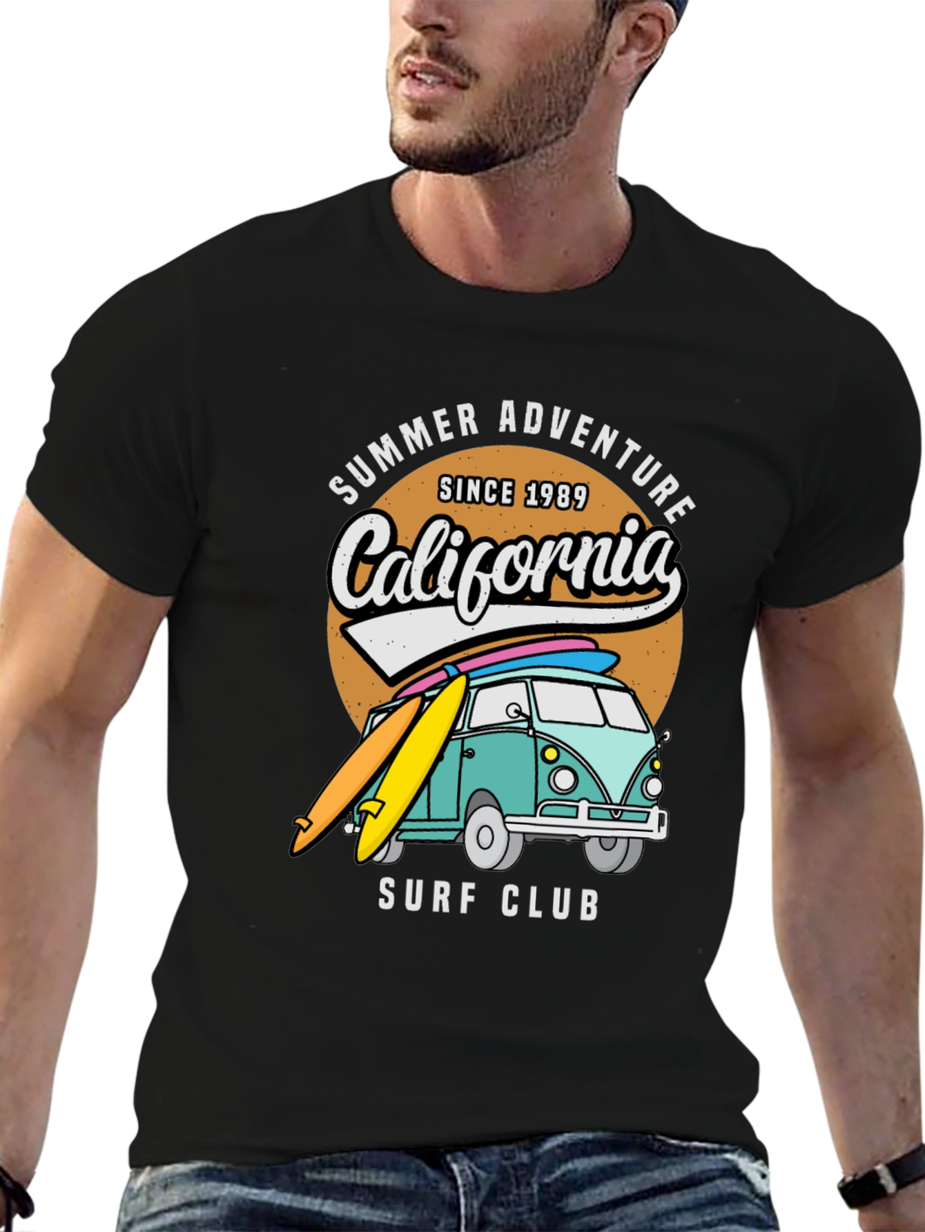 Summer Adventure California Surf Club T-Shirt
