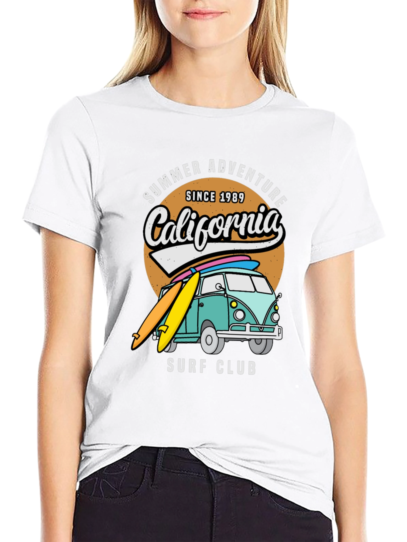 Summer Adventure California Surf Club T-Shirt