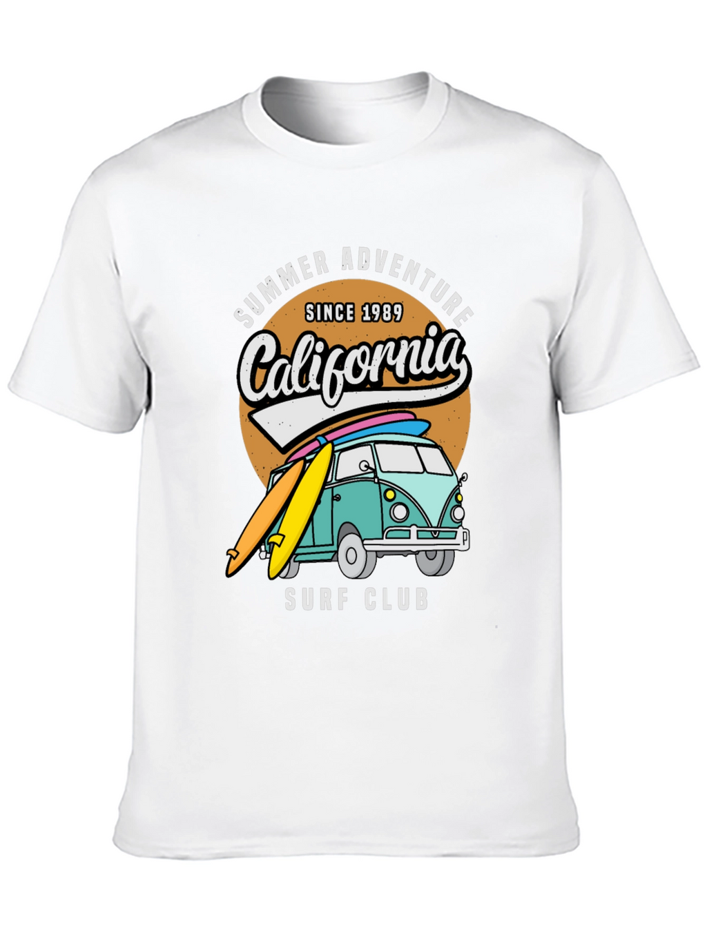 Summer Adventure California Surf Club T-Shirt