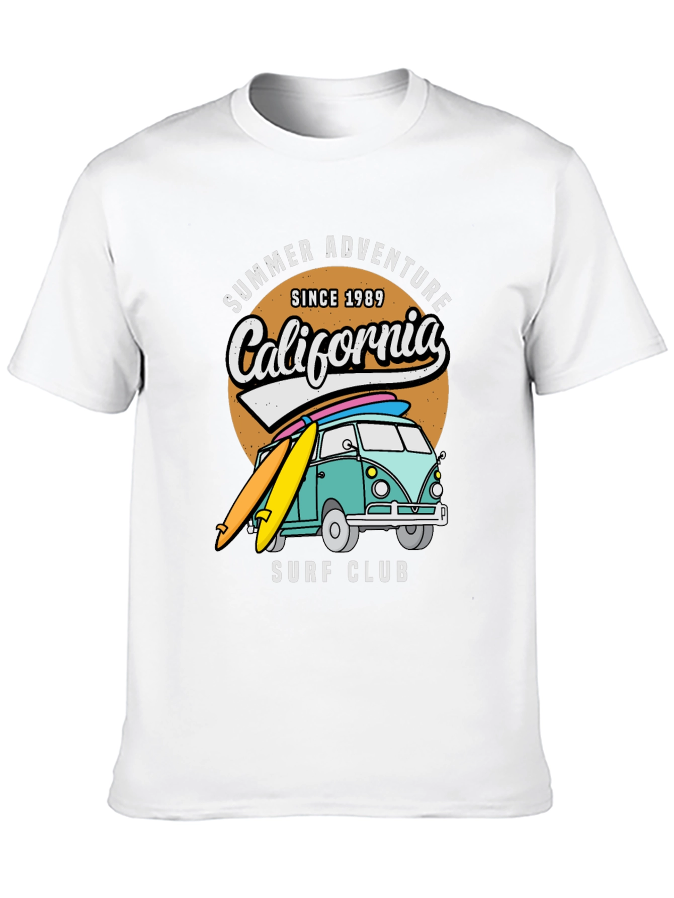Summer Adventure California Surf Club T-Shirt