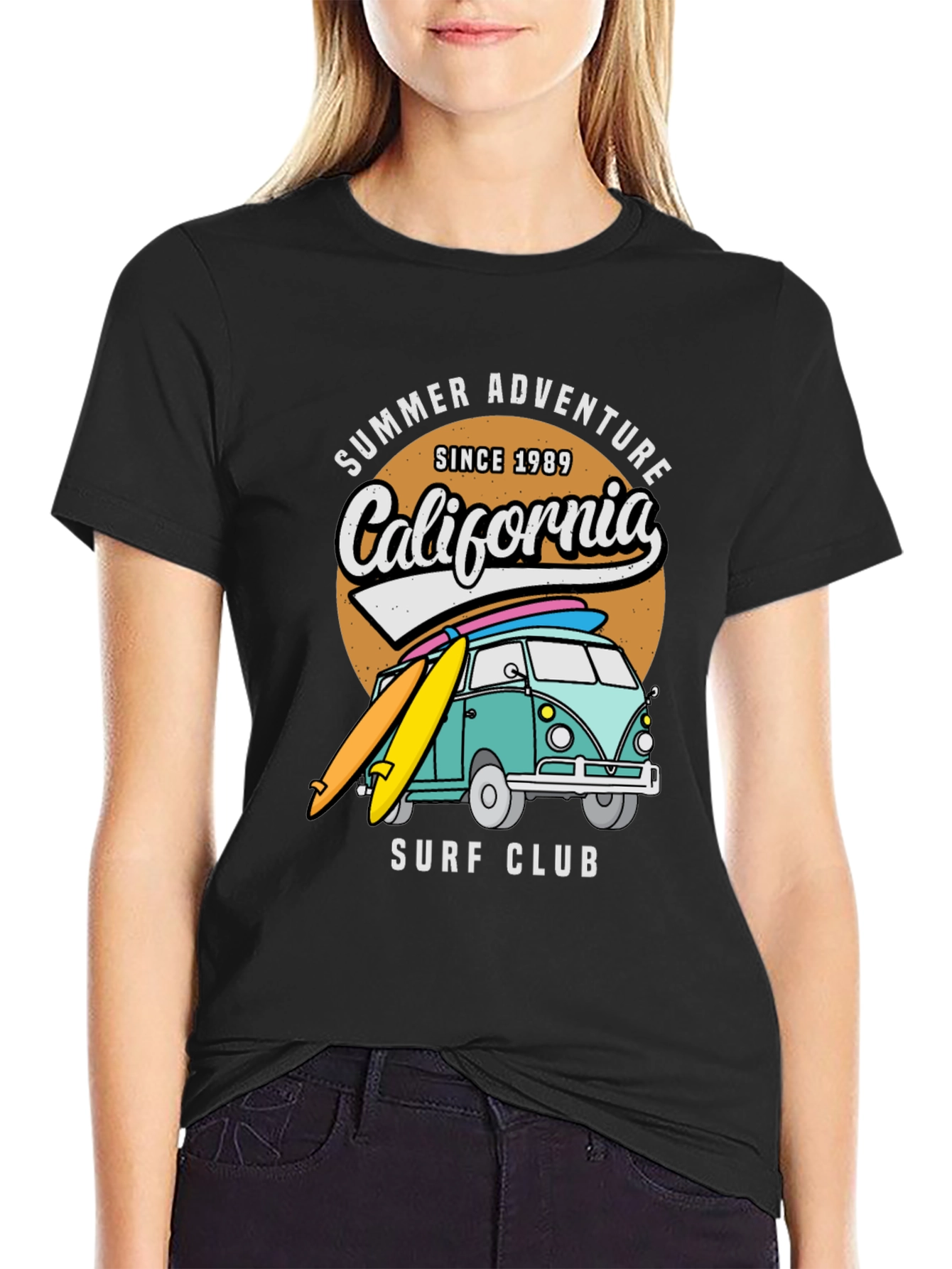 Summer Adventure California Surf Club T-Shirt